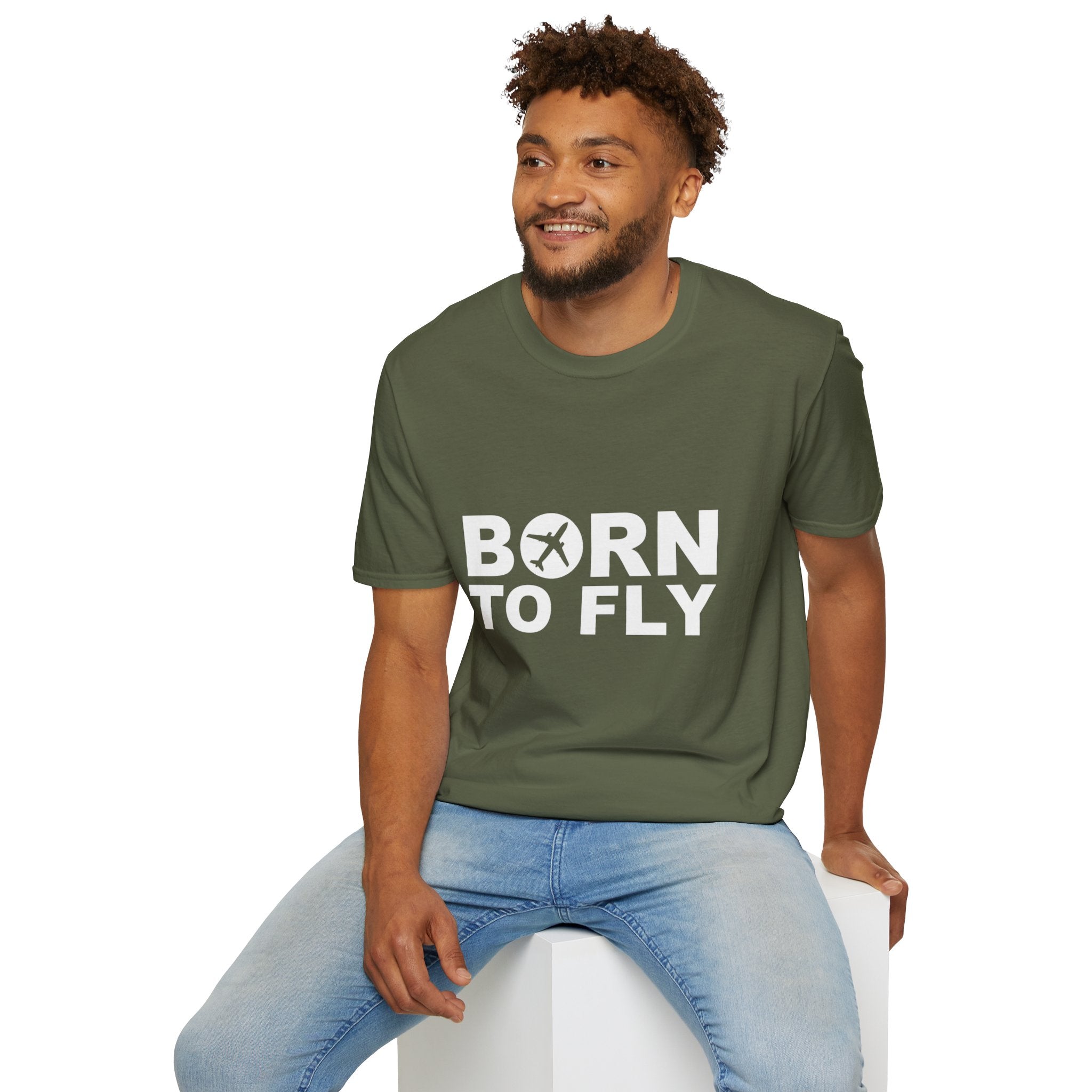T-shirt Born to fly