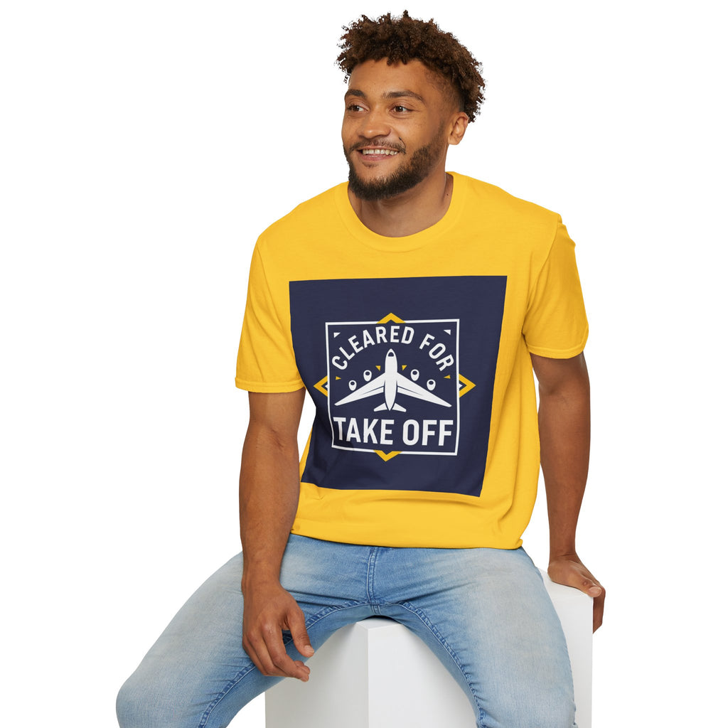 T-shirt Cleared for take off CHARLIE