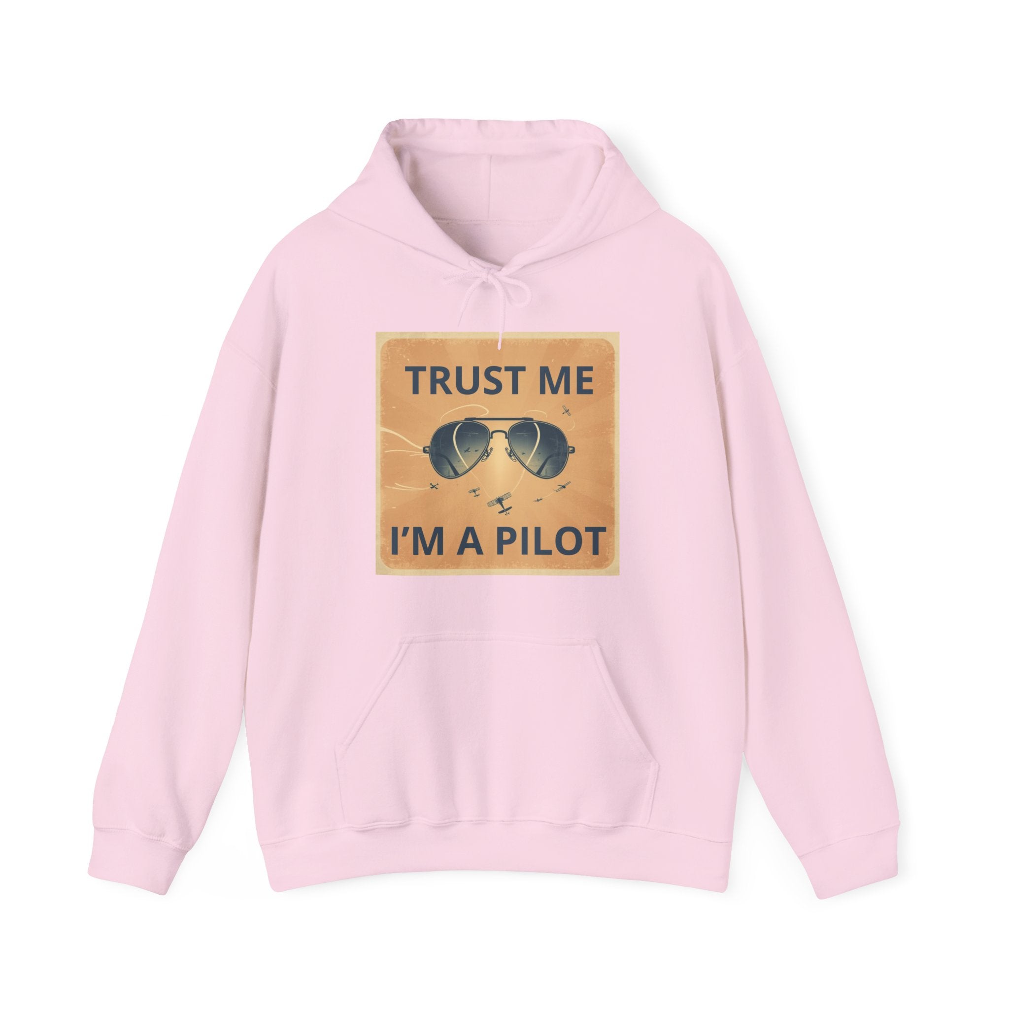 Bluza z kapturem Trust me, I'm a pilot BRAVO