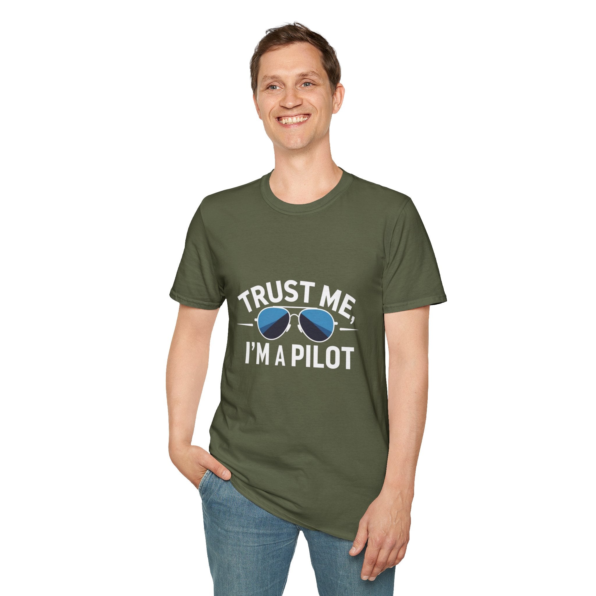 T-shirt Trust me, I'm a pilot DELTA