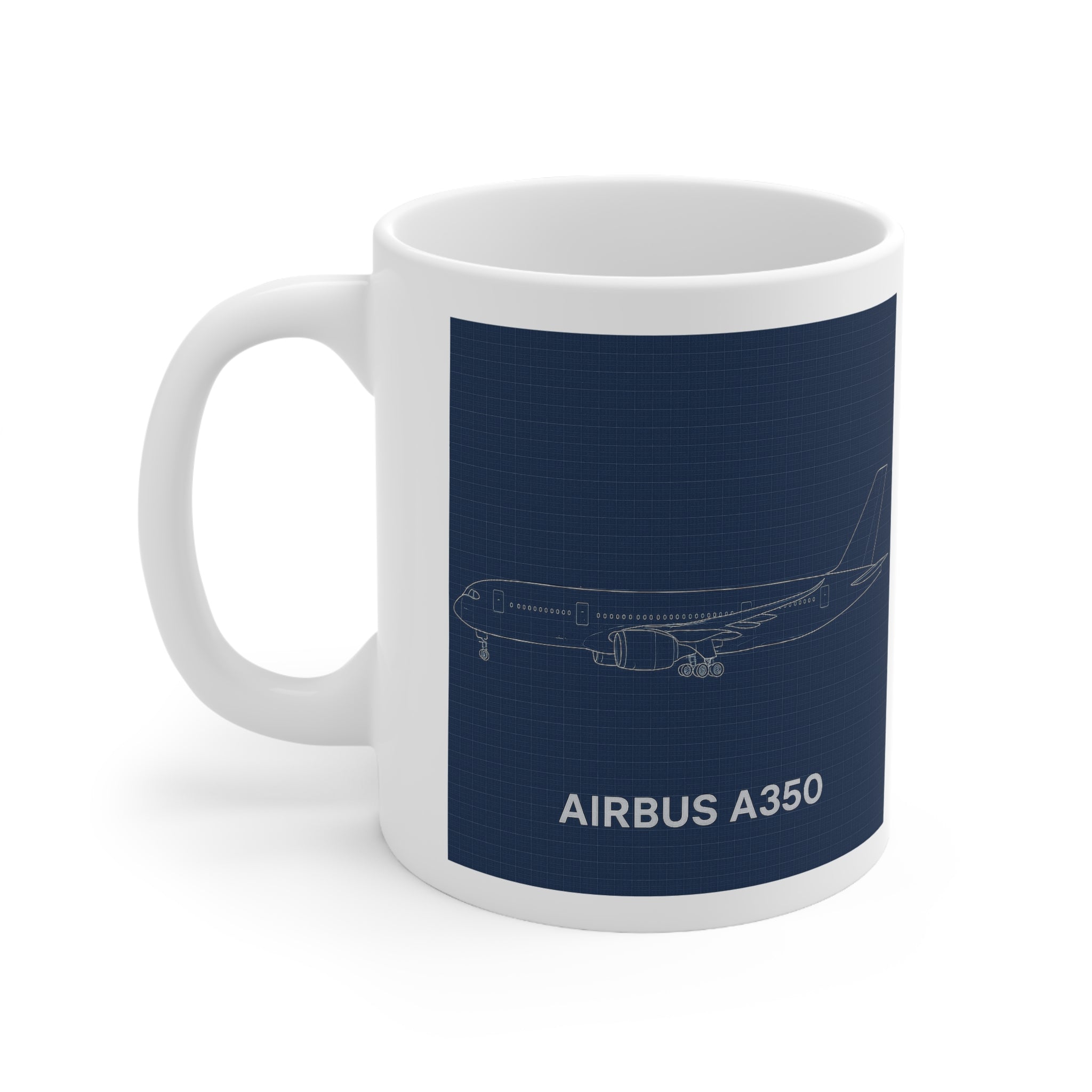 Kubek Airbus A350 Blueprint