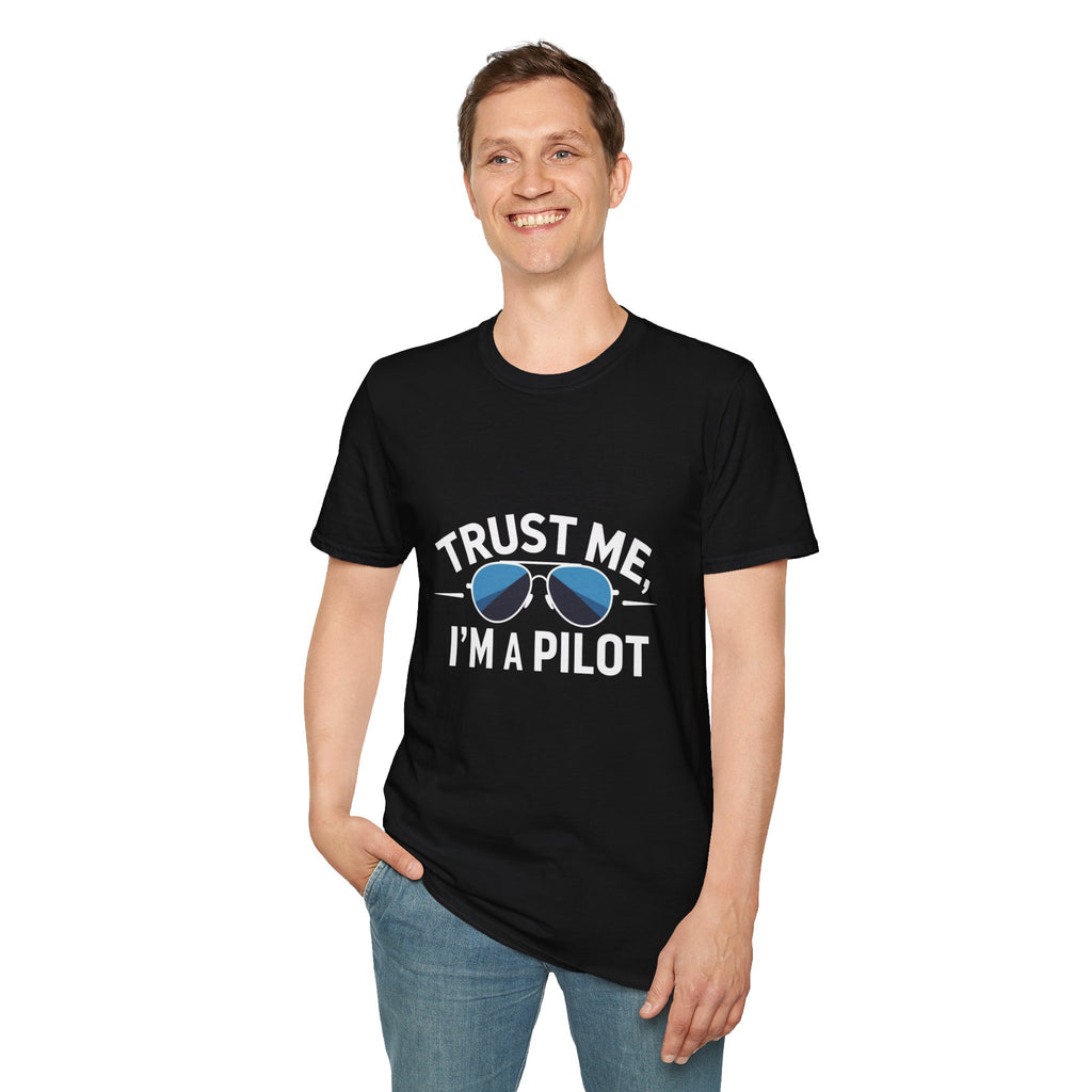 T-shirt Trust me, I'm a pilot DELTA