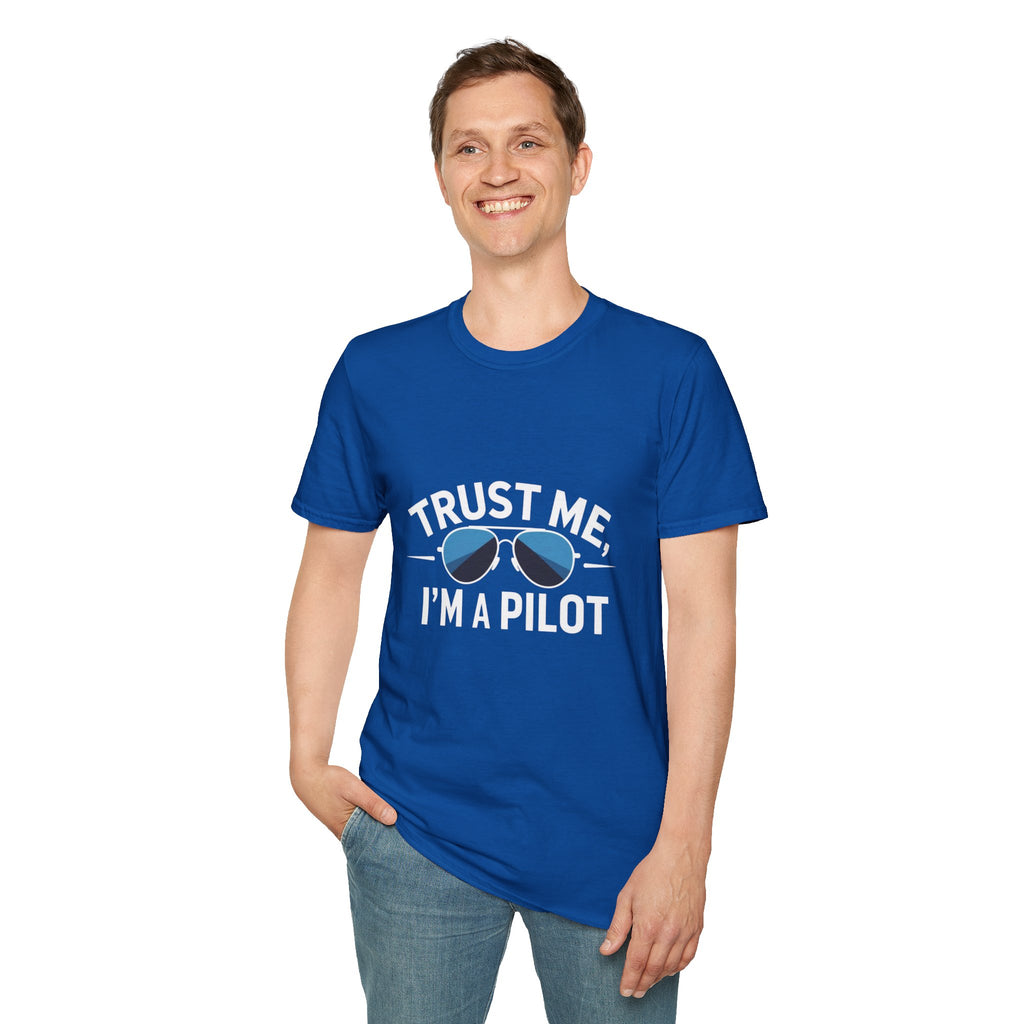 T-shirt Trust me, I'm a pilot DELTA