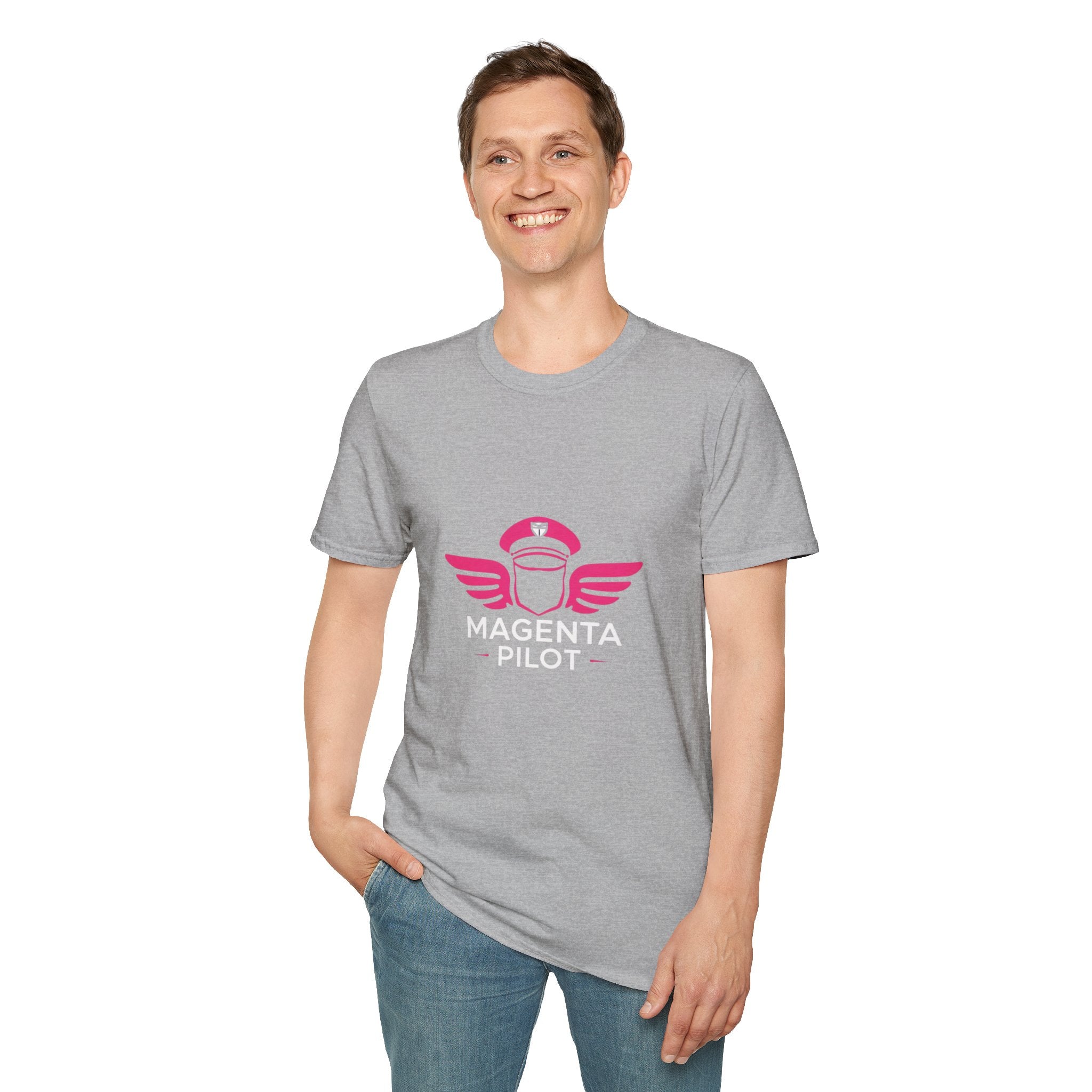 T-shirt wstydu i hańby Magenta Pilot