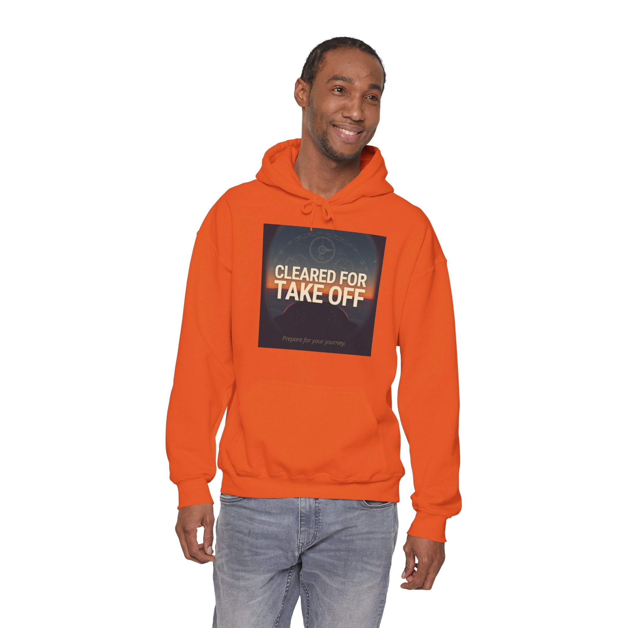 Bluza z kapturem Cleared for take off ALPHA