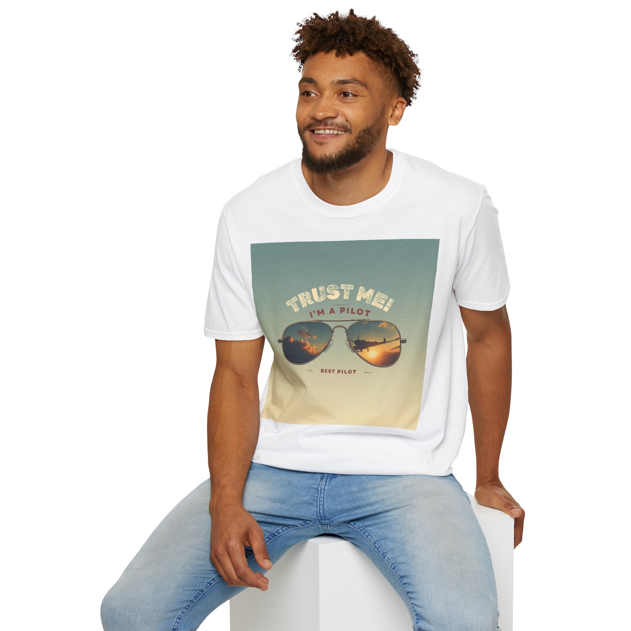 T-shirt Trust me, I'm a pilot ALPHA