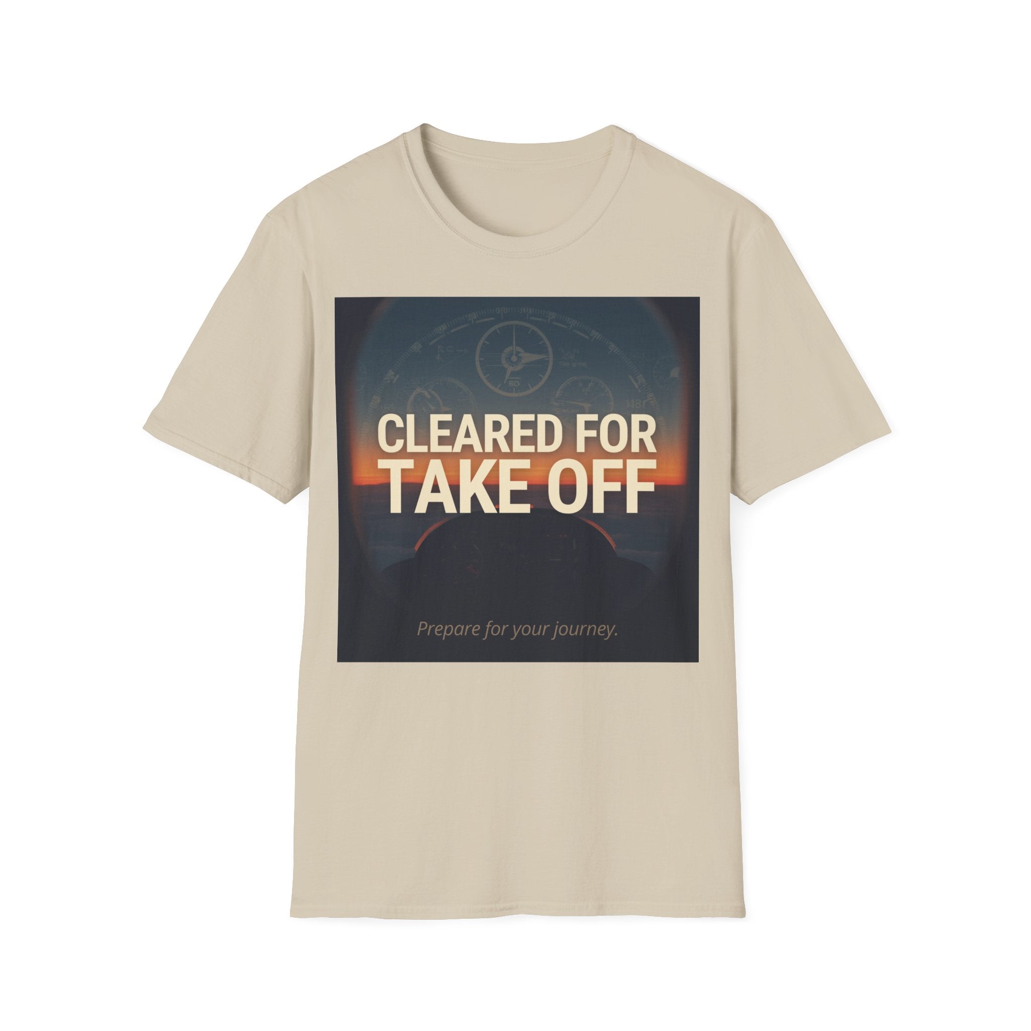 T-shirt Cleared for take off ALPHA