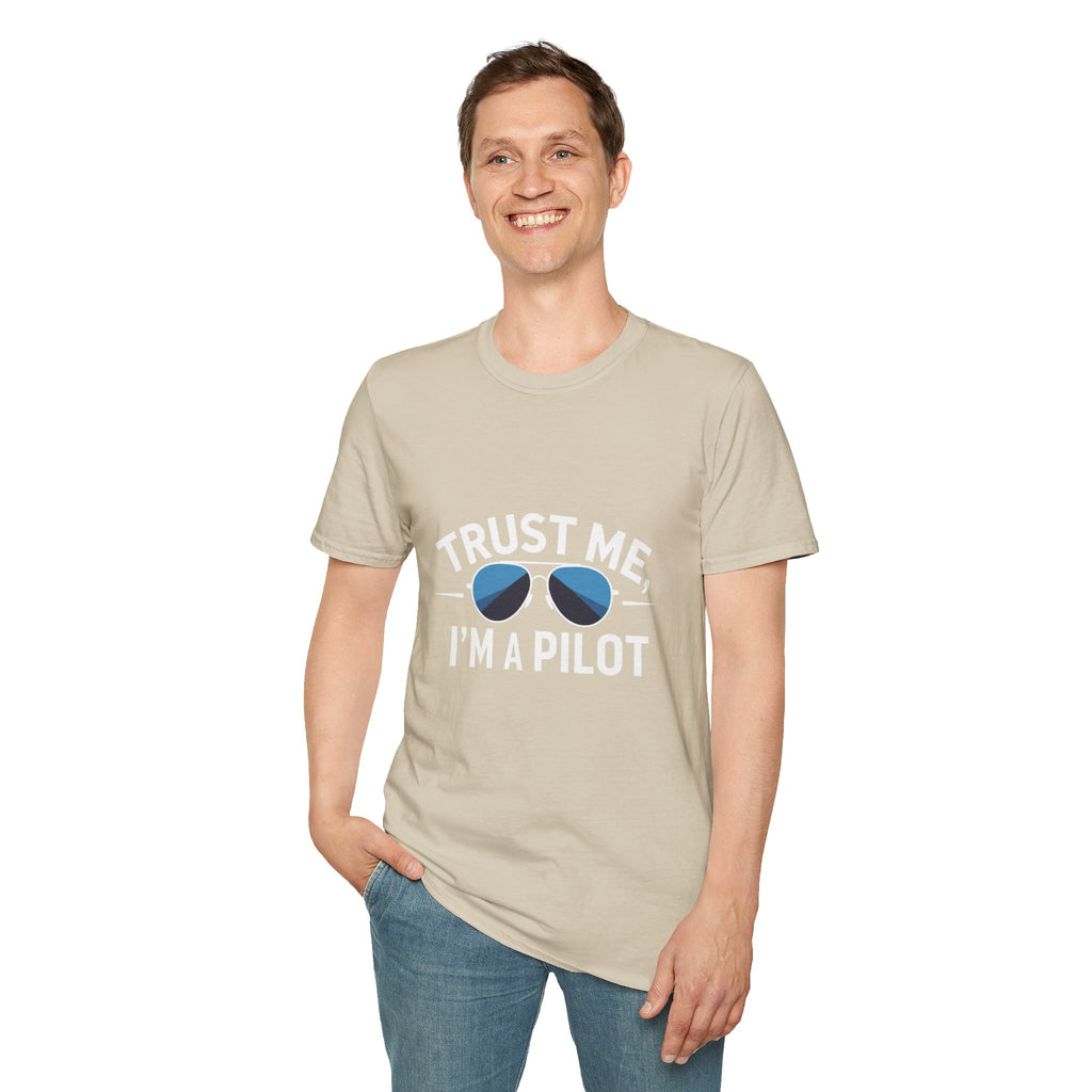 T-shirt Trust me, I'm a pilot DELTA
