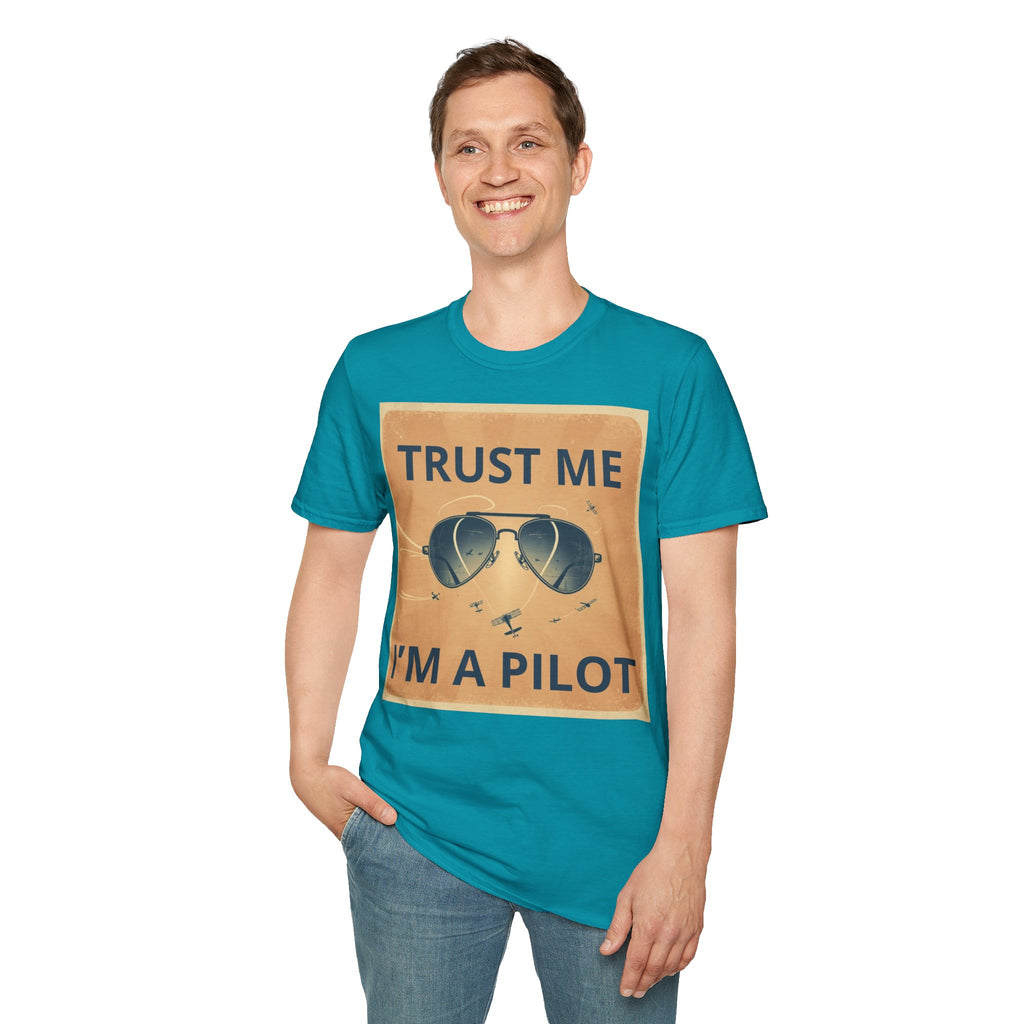 T-shirt Trust me, I'm a pilot BRAVO