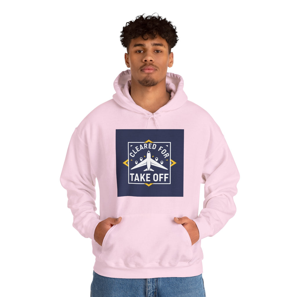 Bluza z kapturem Cleared for take off CHARLIE