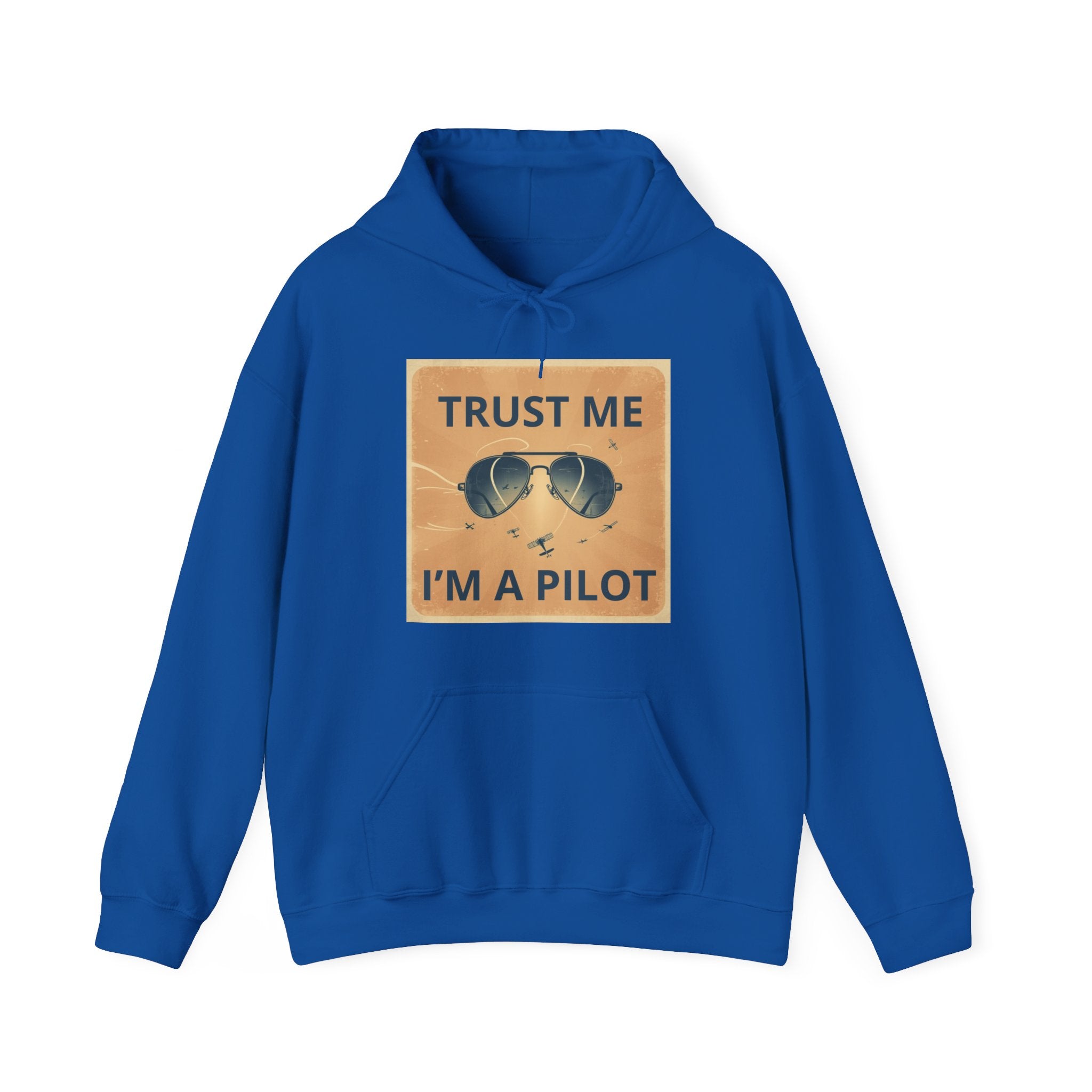 Bluza z kapturem Trust me, I'm a pilot BRAVO
