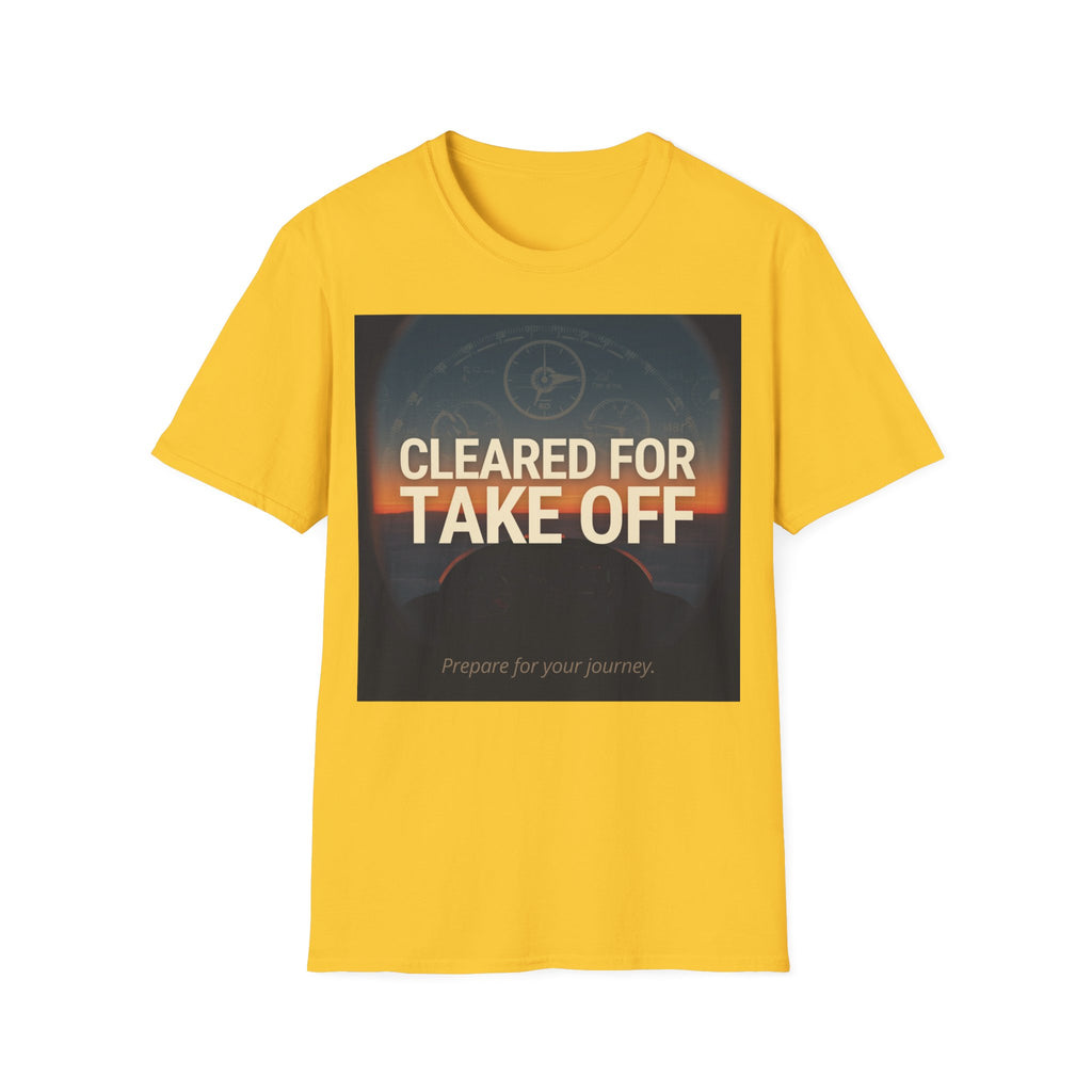 T-shirt Cleared for take off ALPHA