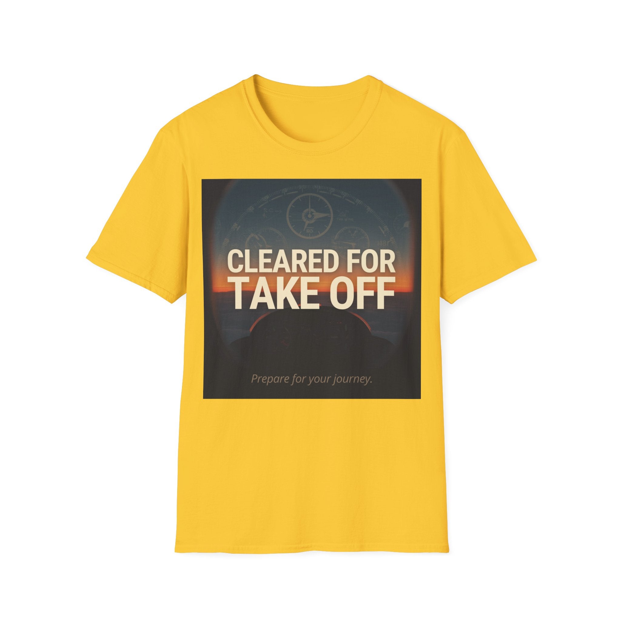 T-shirt Cleared for take off ALPHA