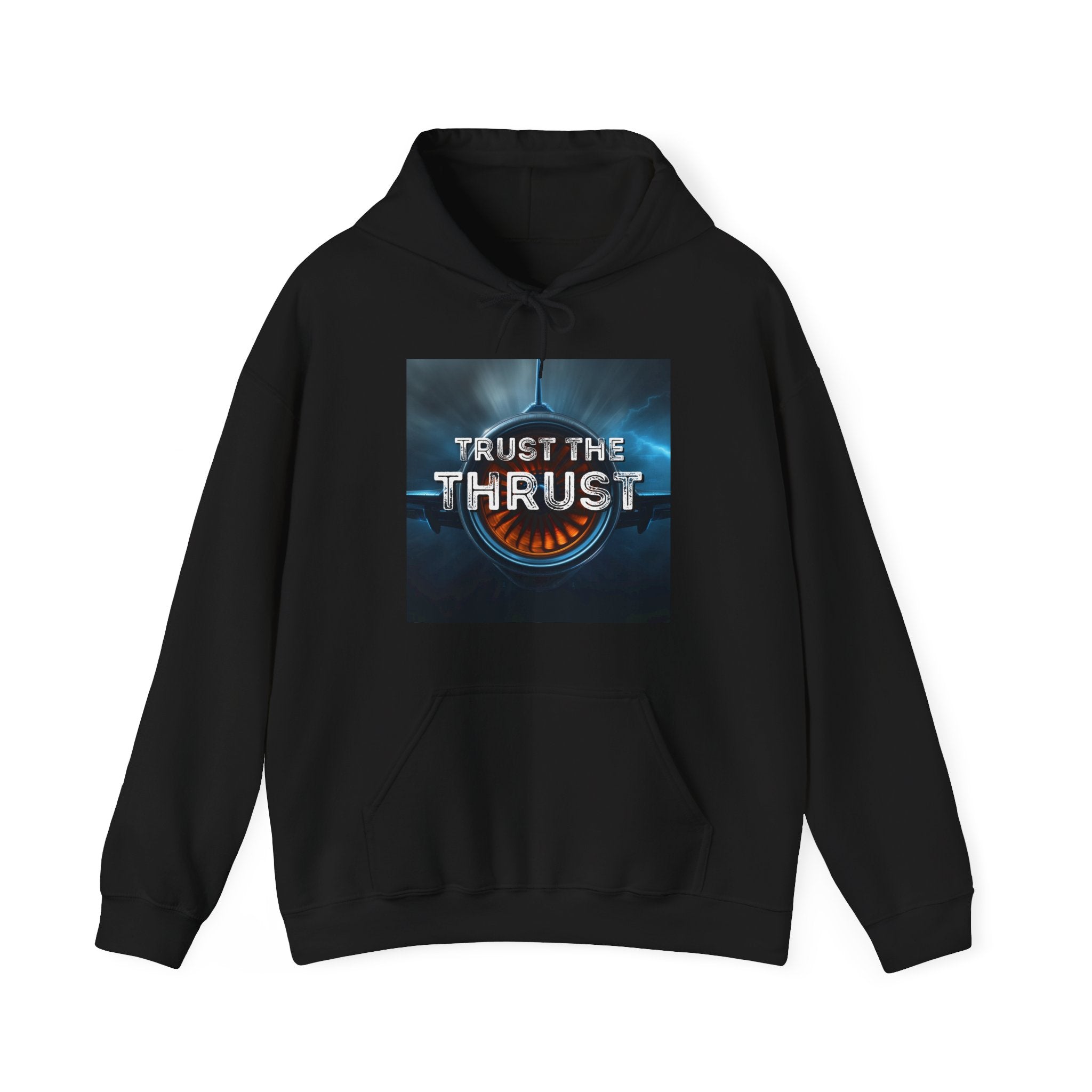 Bluza z kapturem Trust the thrust ALPHA