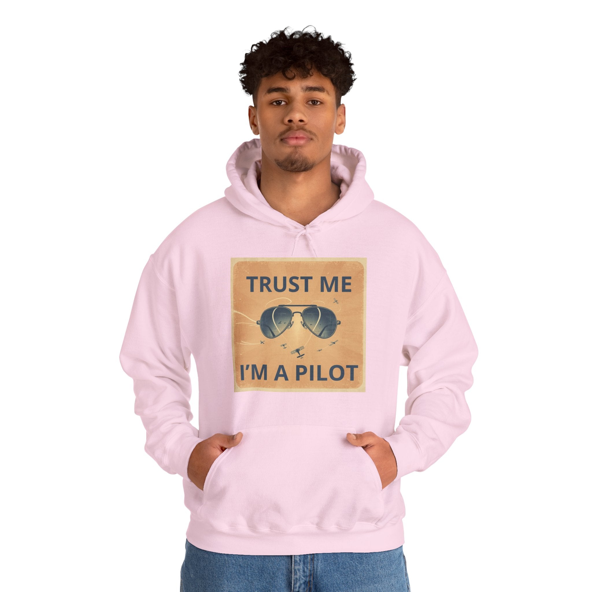 Bluza z kapturem Trust me, I'm a pilot BRAVO