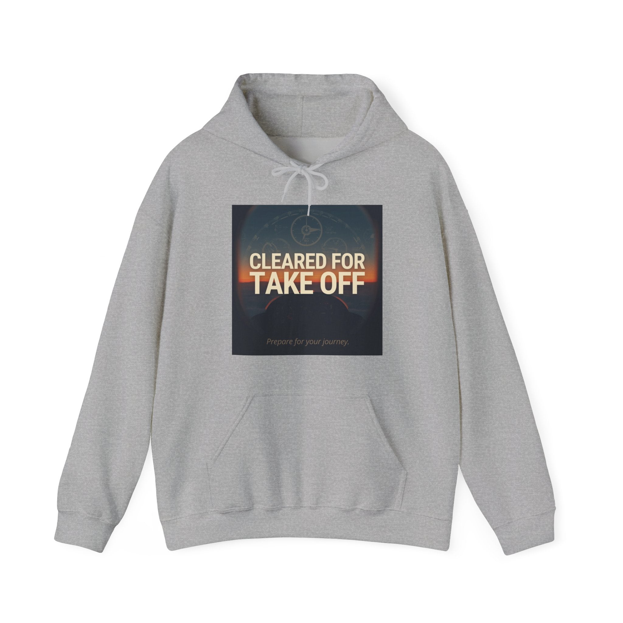 Bluza z kapturem Cleared for take off ALPHA