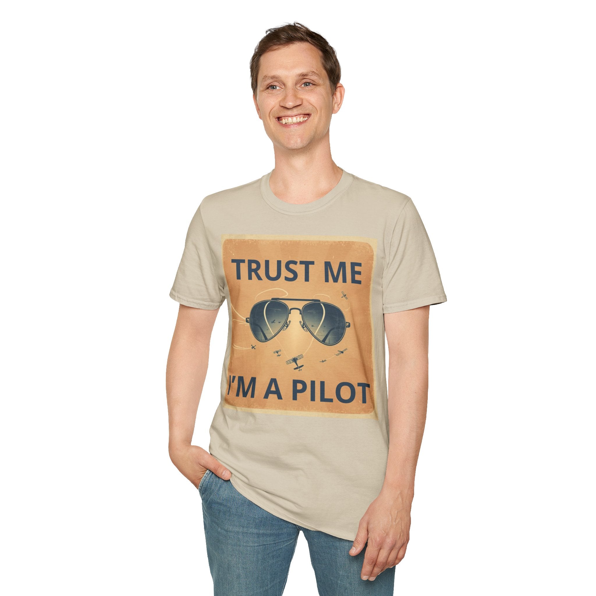 T-shirt Trust me, I'm a pilot BRAVO