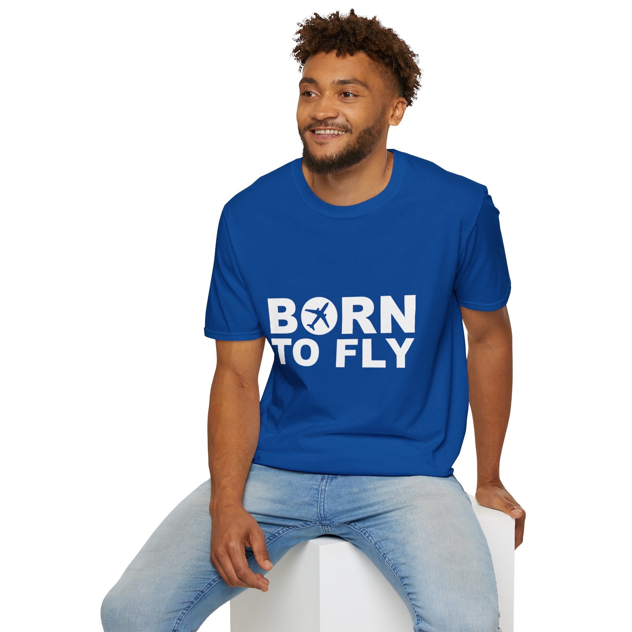 T-shirt Born to fly