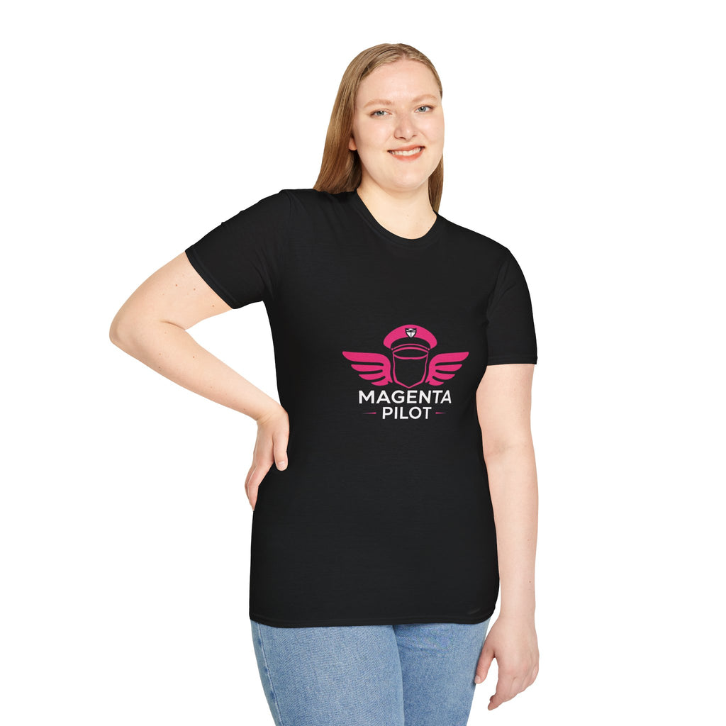 T-shirt wstydu i hańby Magenta Pilot