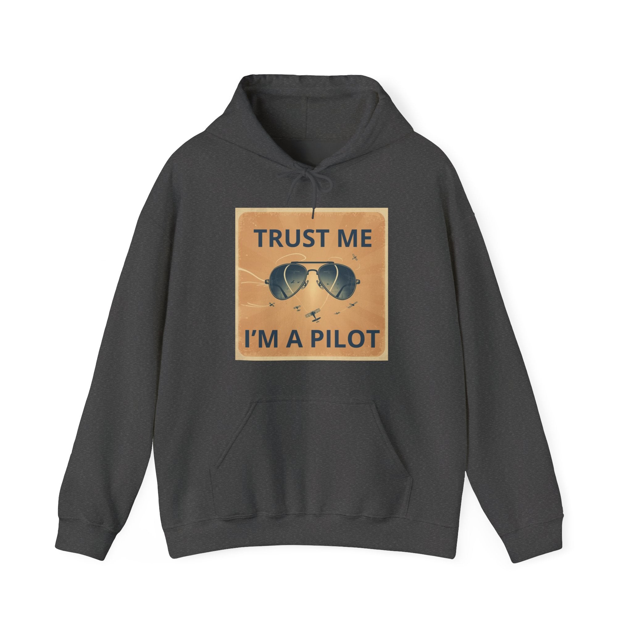 Bluza z kapturem Trust me, I'm a pilot BRAVO