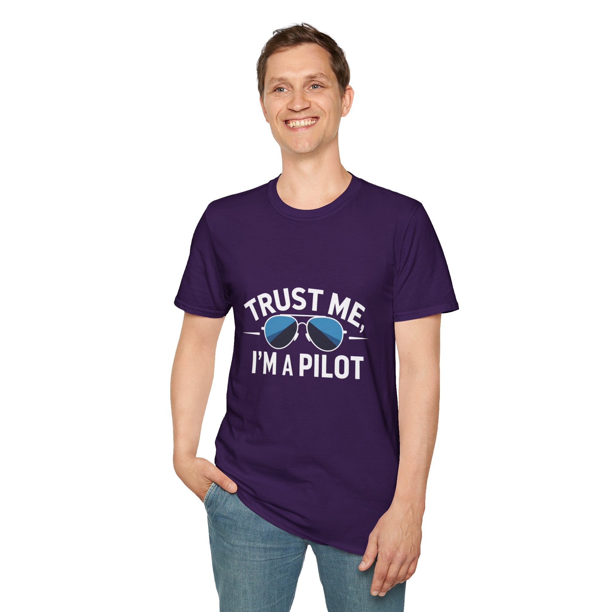 T-shirt Trust me, I'm a pilot DELTA