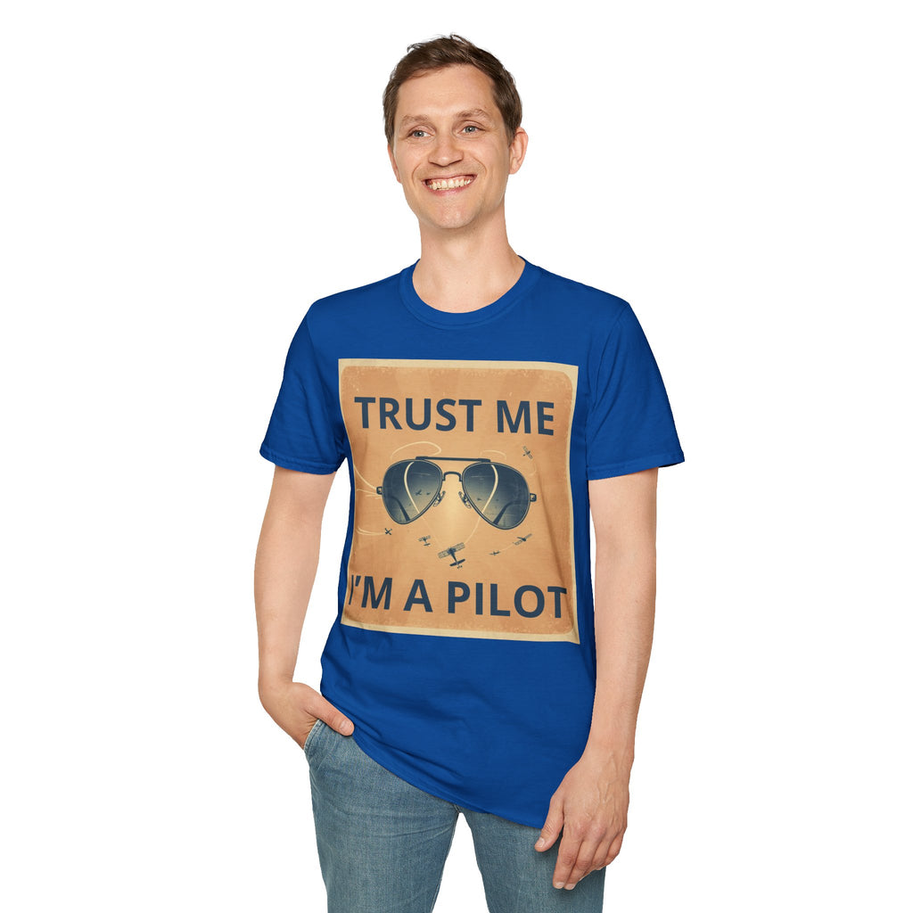 T-shirt Trust me, I'm a pilot BRAVO