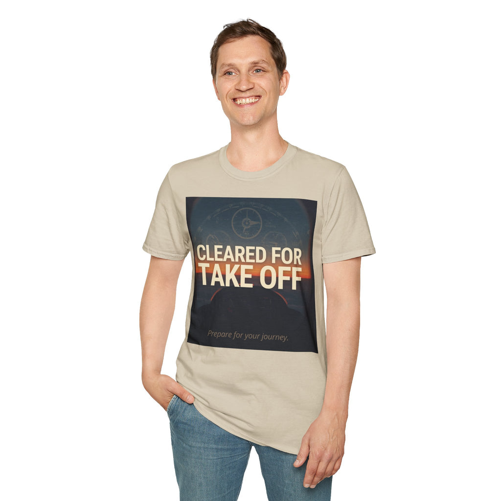 T-shirt Cleared for take off ALPHA