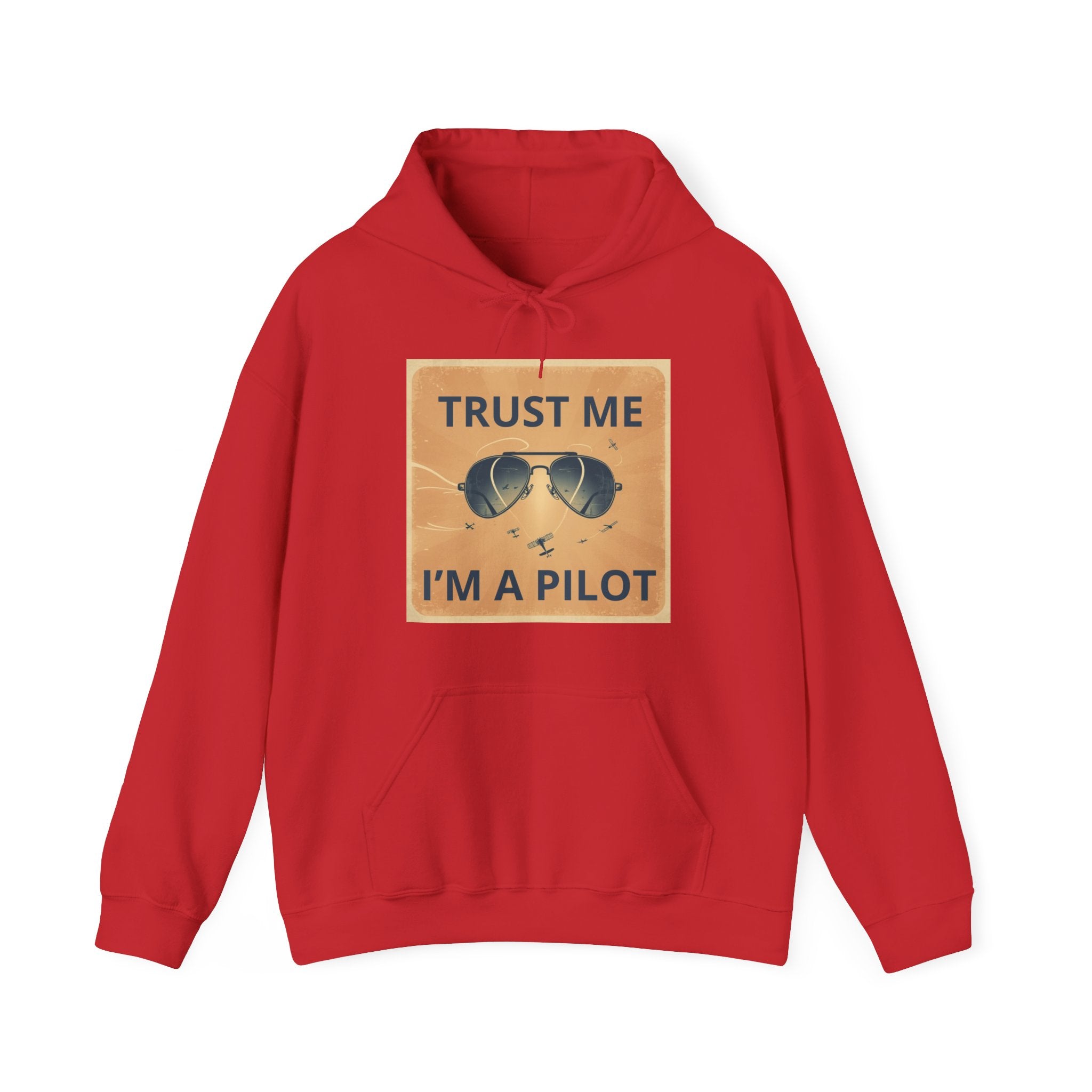 Bluza z kapturem Trust me, I'm a pilot BRAVO