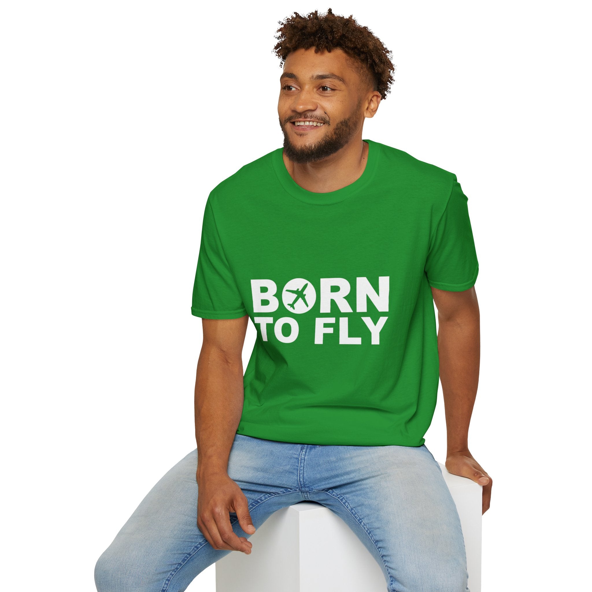 T-shirt Born to fly