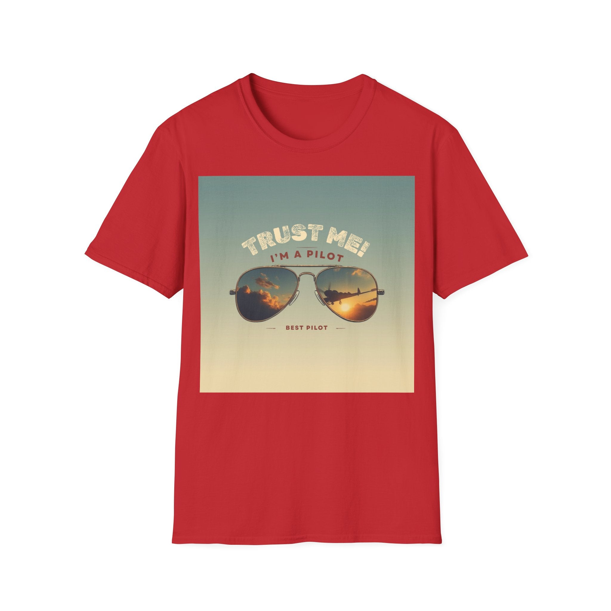 T-shirt Trust me, I'm a pilot ALPHA