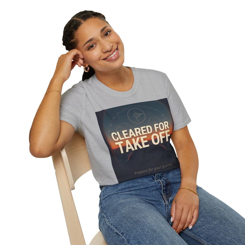 T-shirt Cleared for take off ALPHA