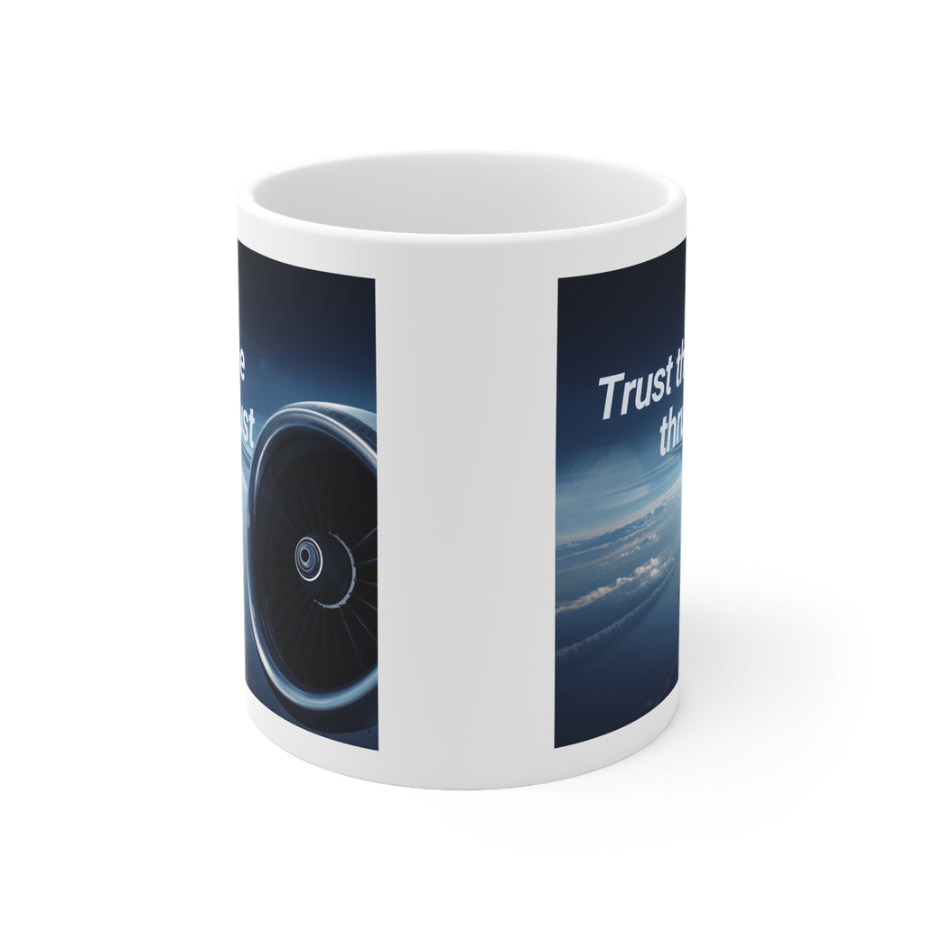 Kubek Trust the thrust BRAVO