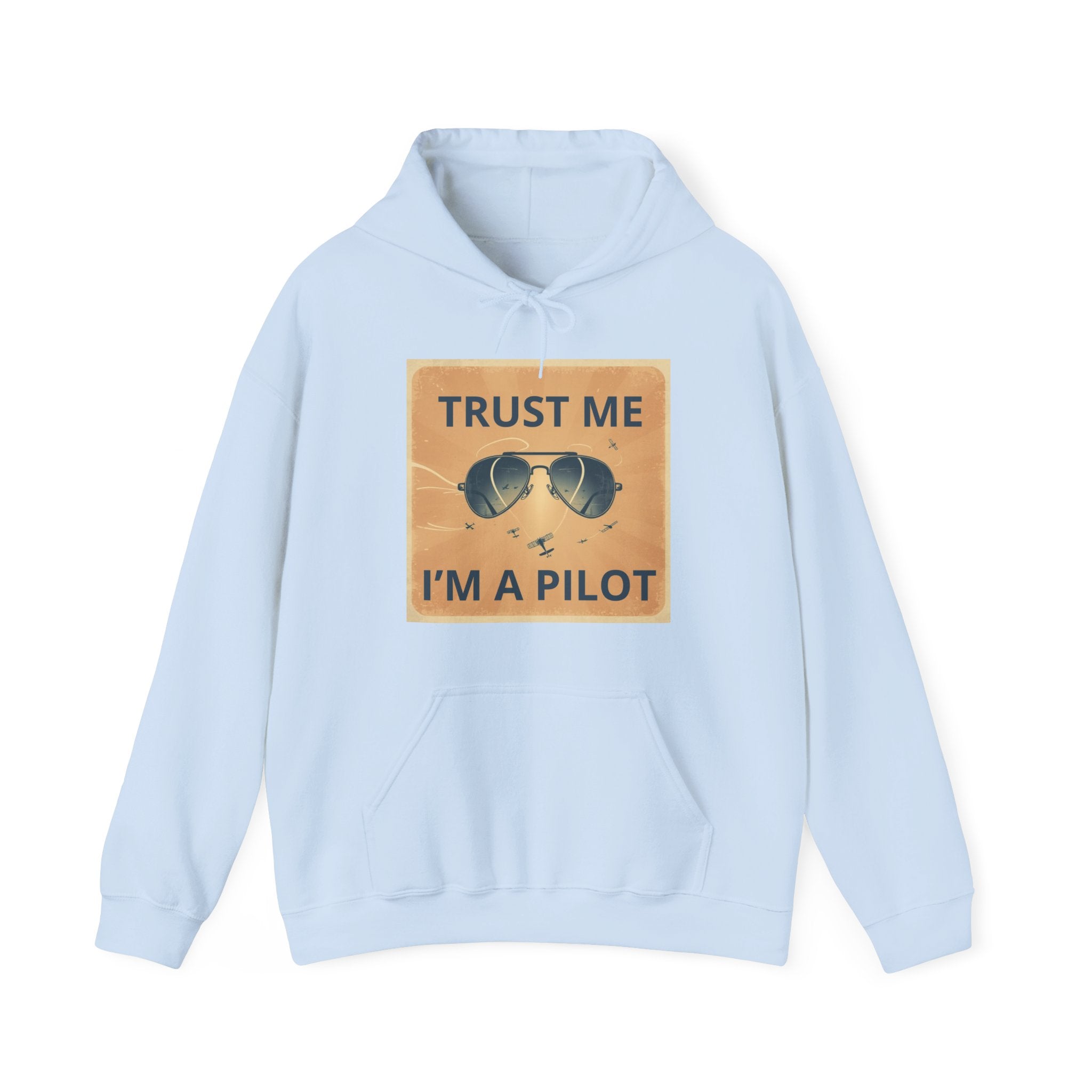 Bluza z kapturem Trust me, I'm a pilot BRAVO