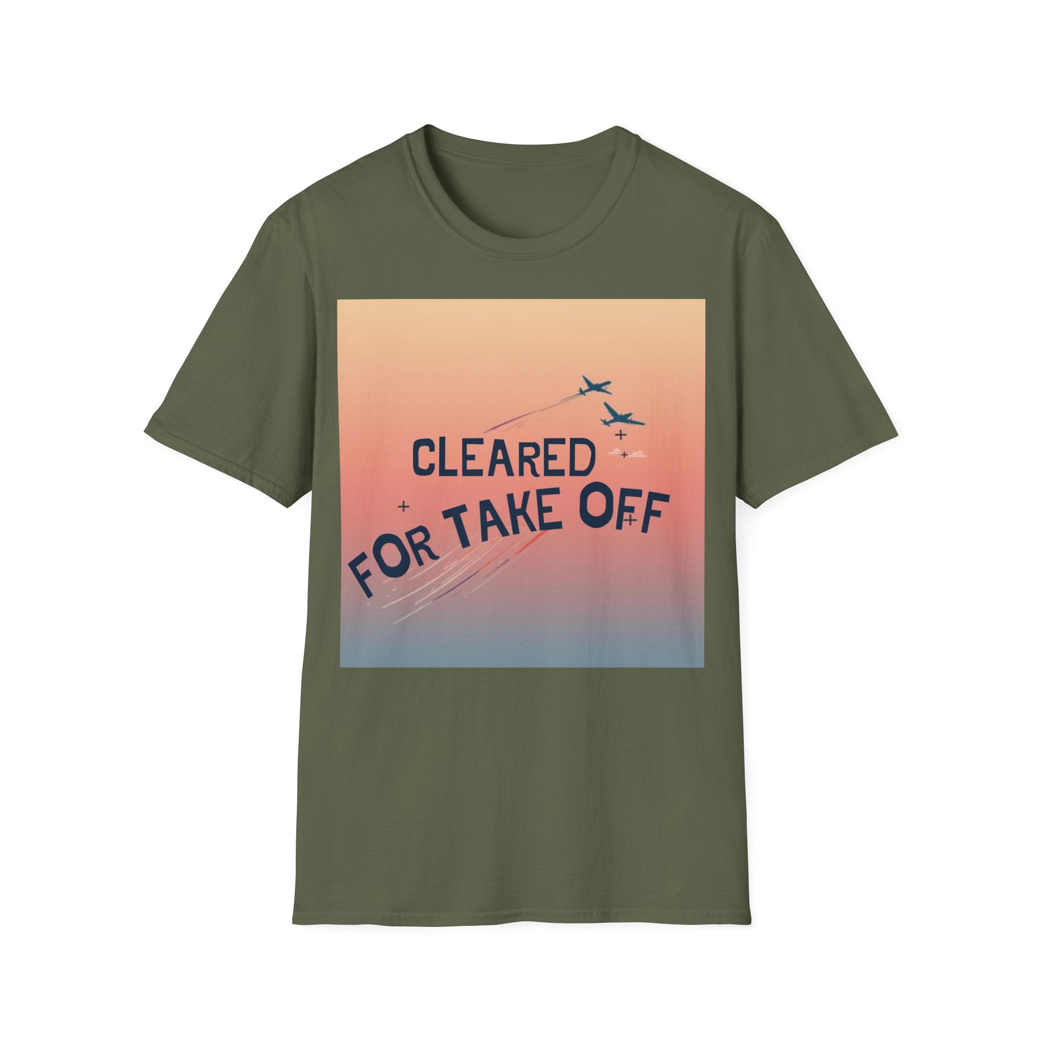 T-shirt Cleared for take off BRAVO