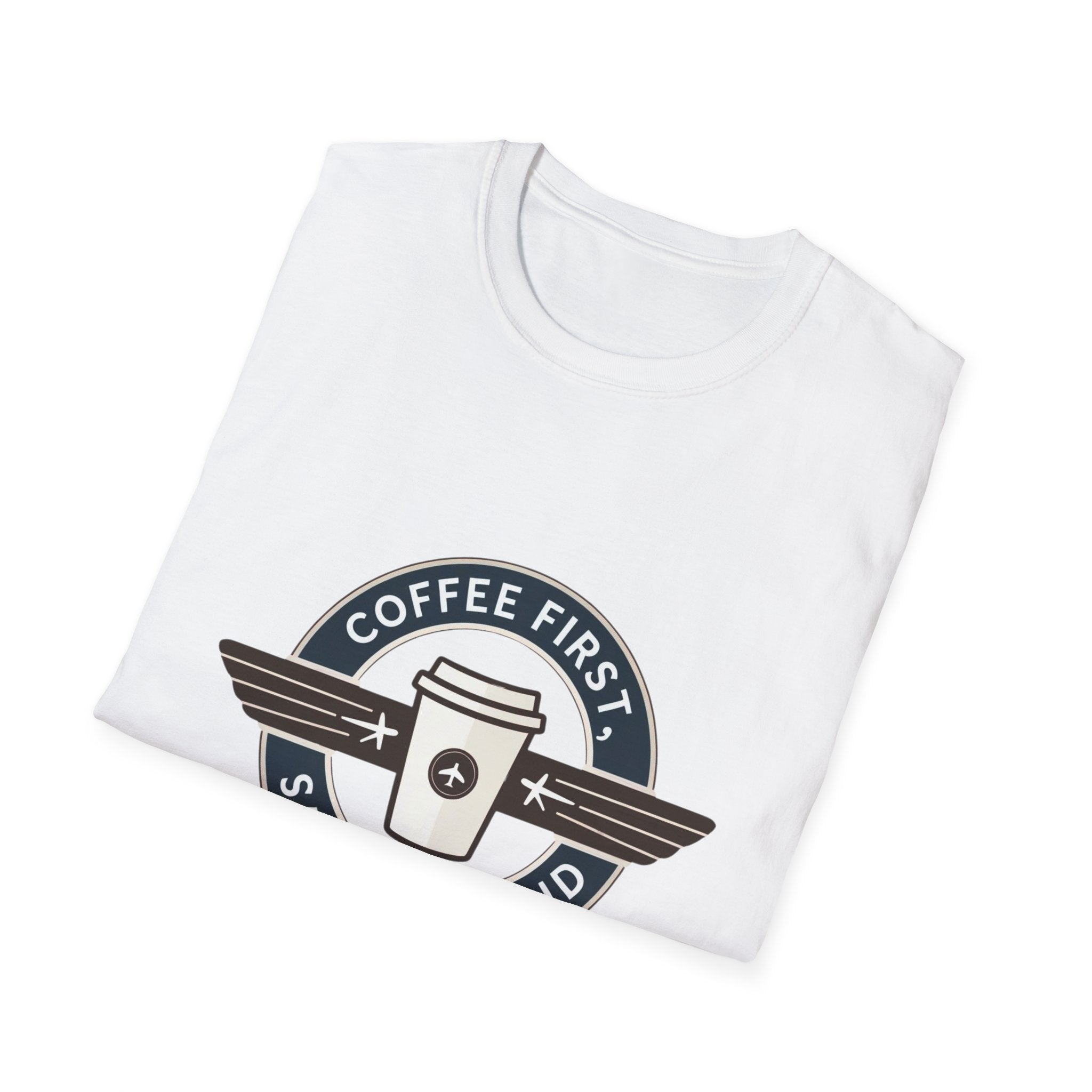T-shirt Coffee first, safety second ALPHA