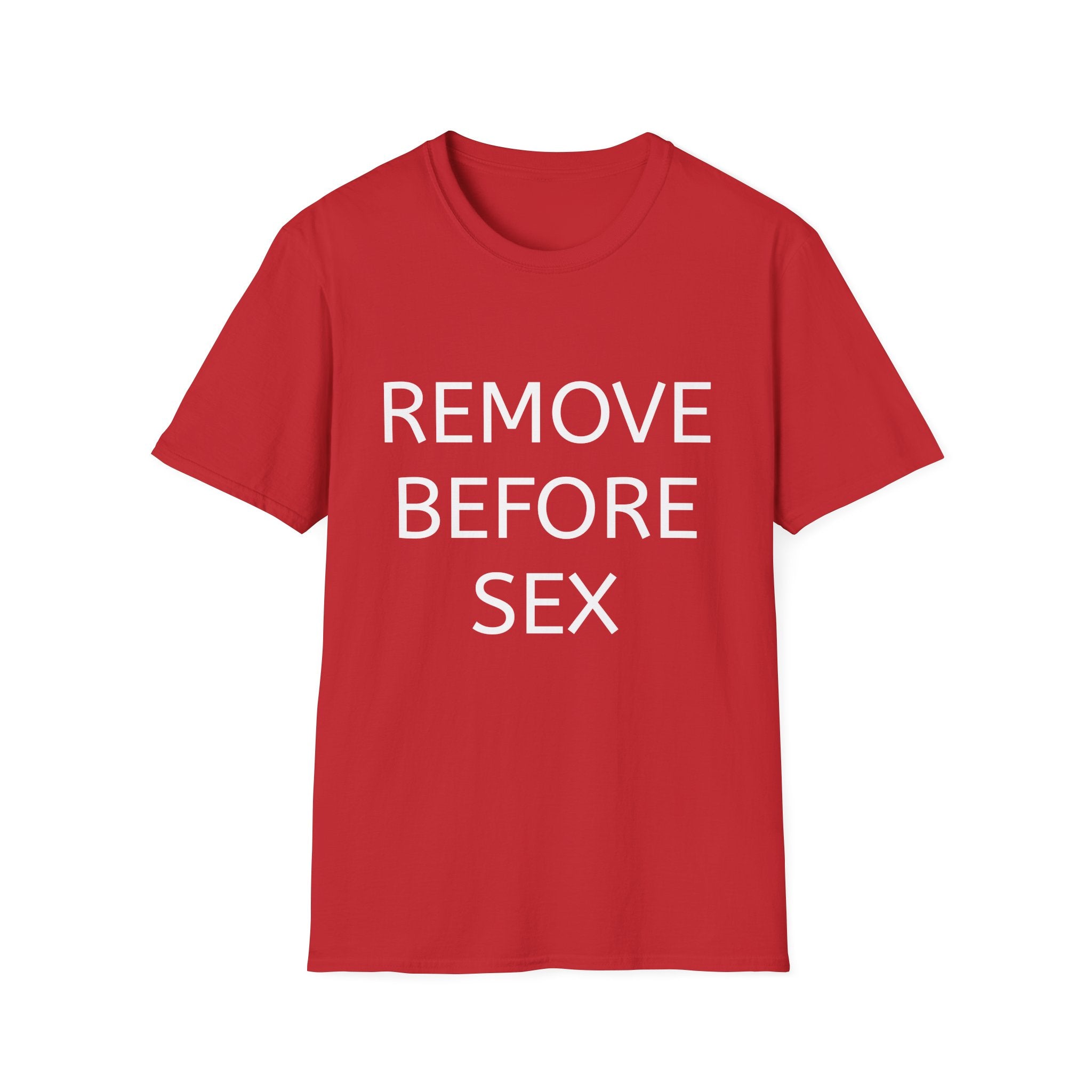 T-shirt Remove before sex