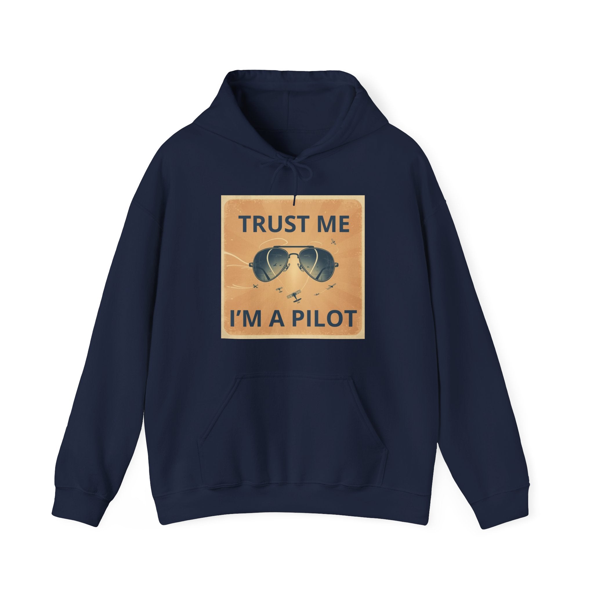 Bluza z kapturem Trust me, I'm a pilot BRAVO