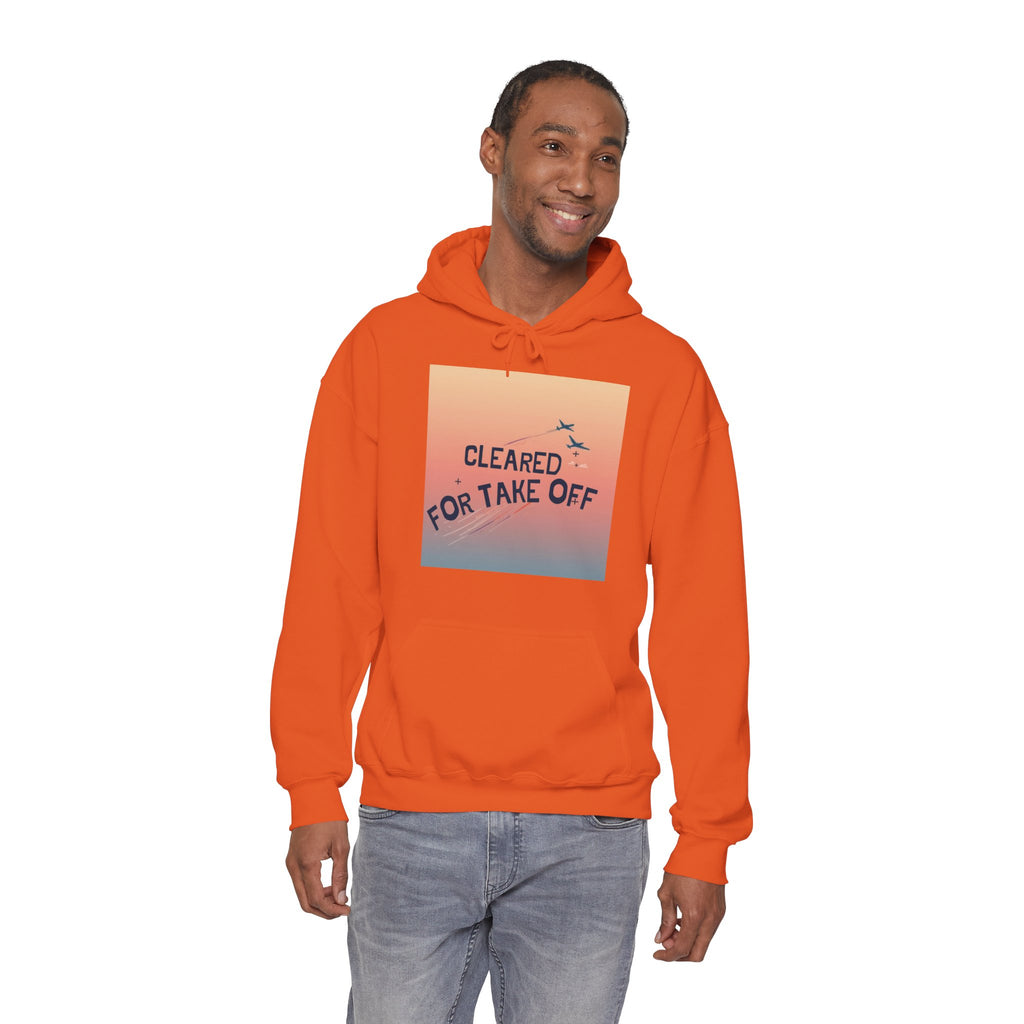 Bluza z kapturem Cleared for take off BRAVO