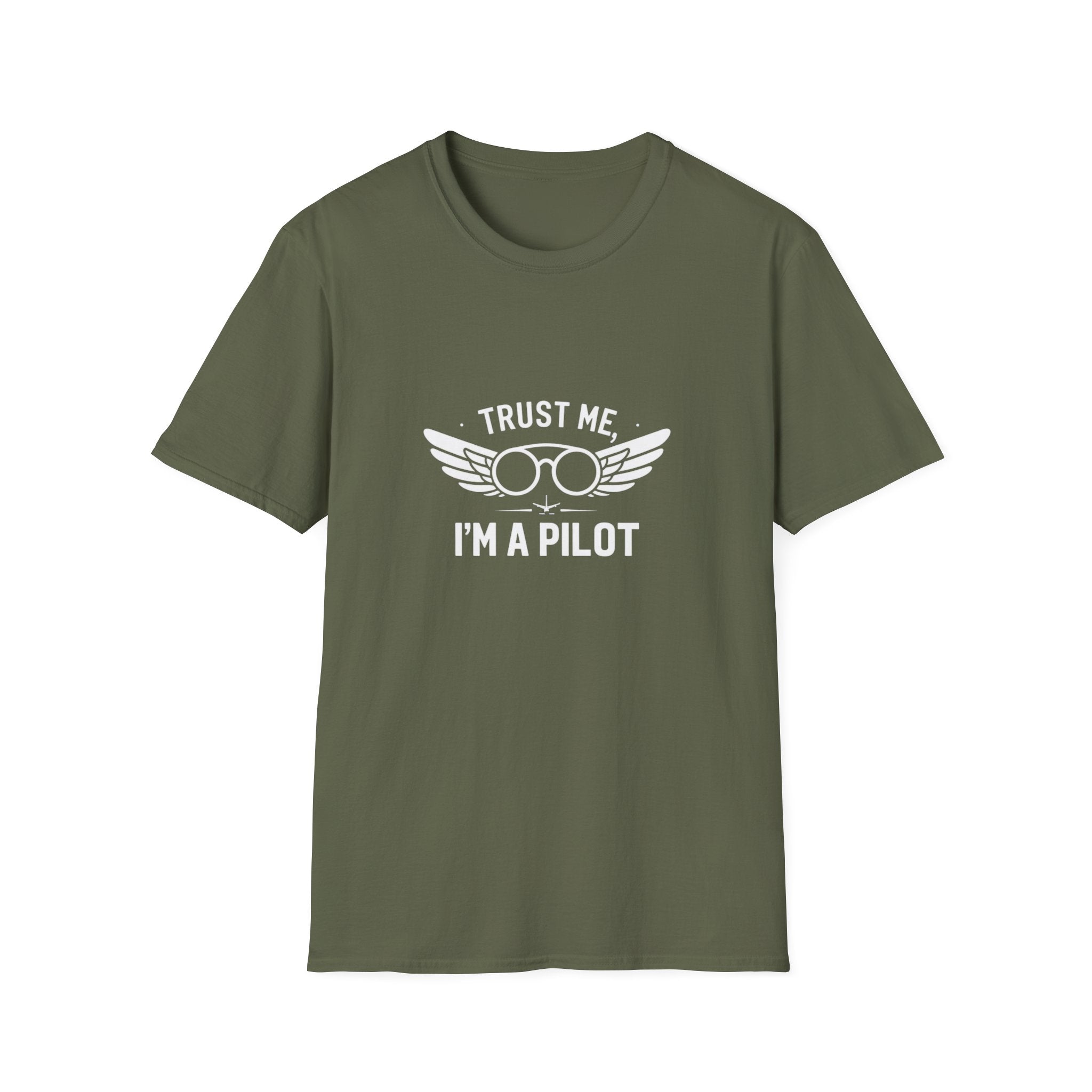 T-shirt Trust me, I'm a pilot CHARLIE
