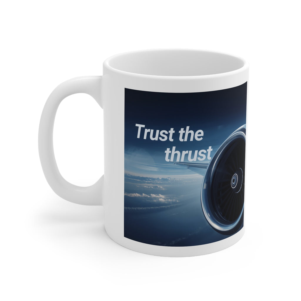 Kubek Trust the thrust BRAVO