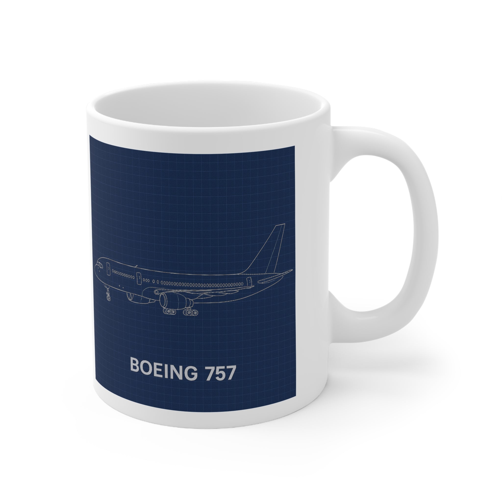 Kubek Boeing 757 Blueprint