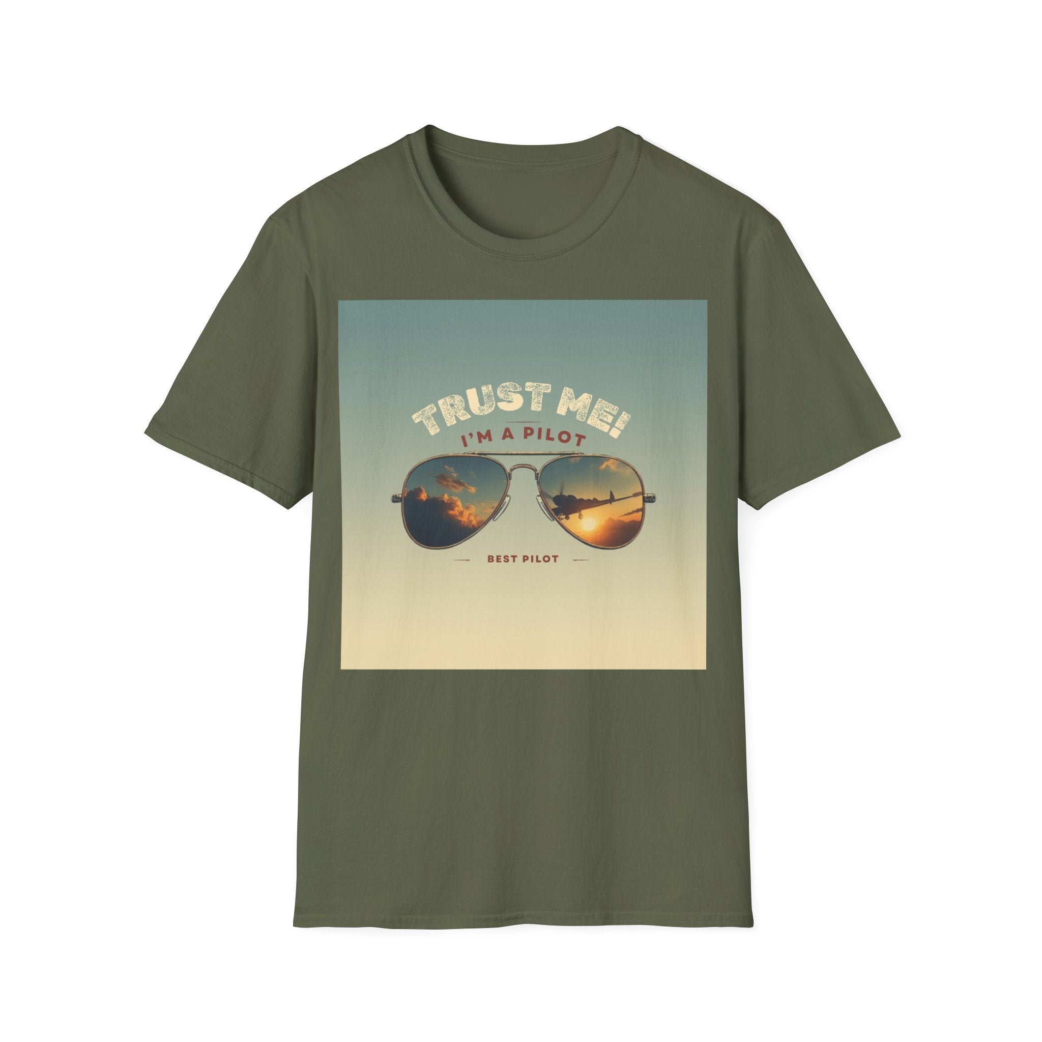 T-shirt Trust me, I'm a pilot ALPHA