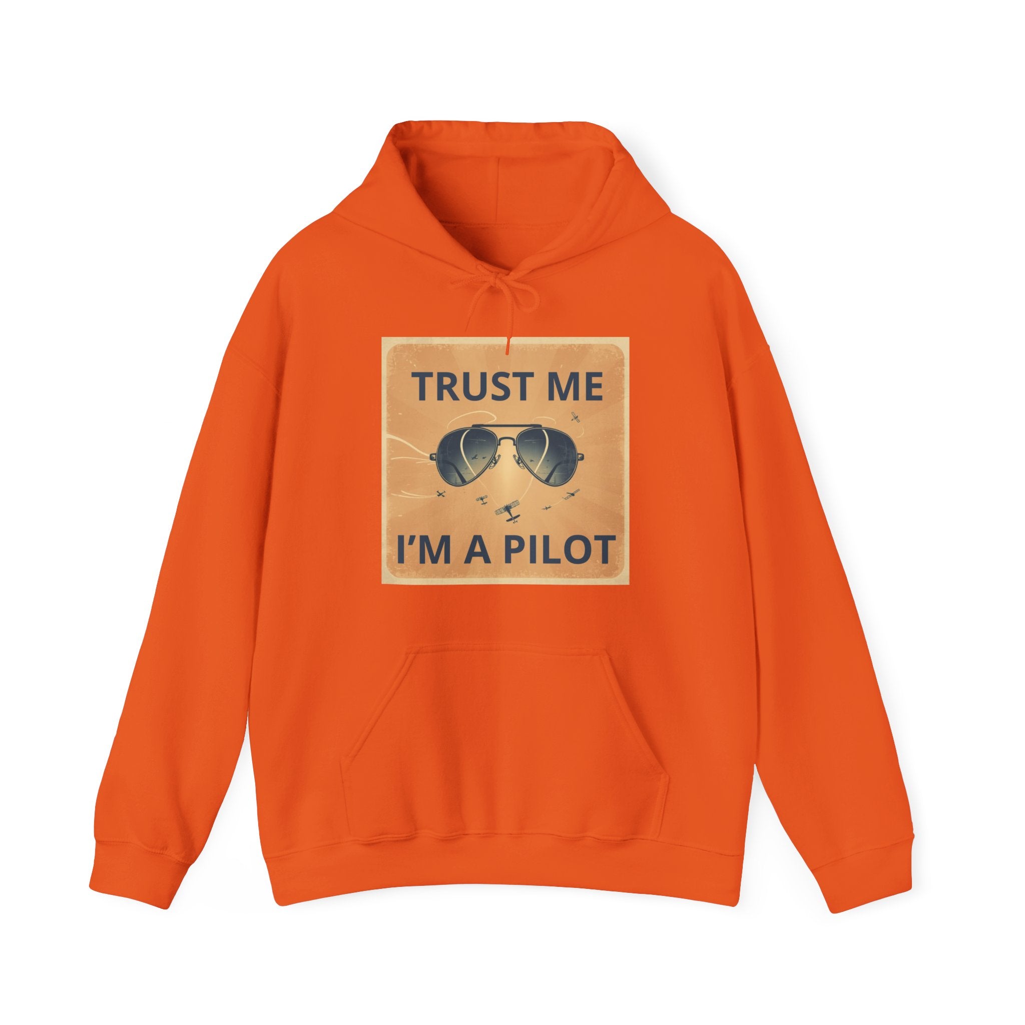 Bluza z kapturem Trust me, I'm a pilot BRAVO