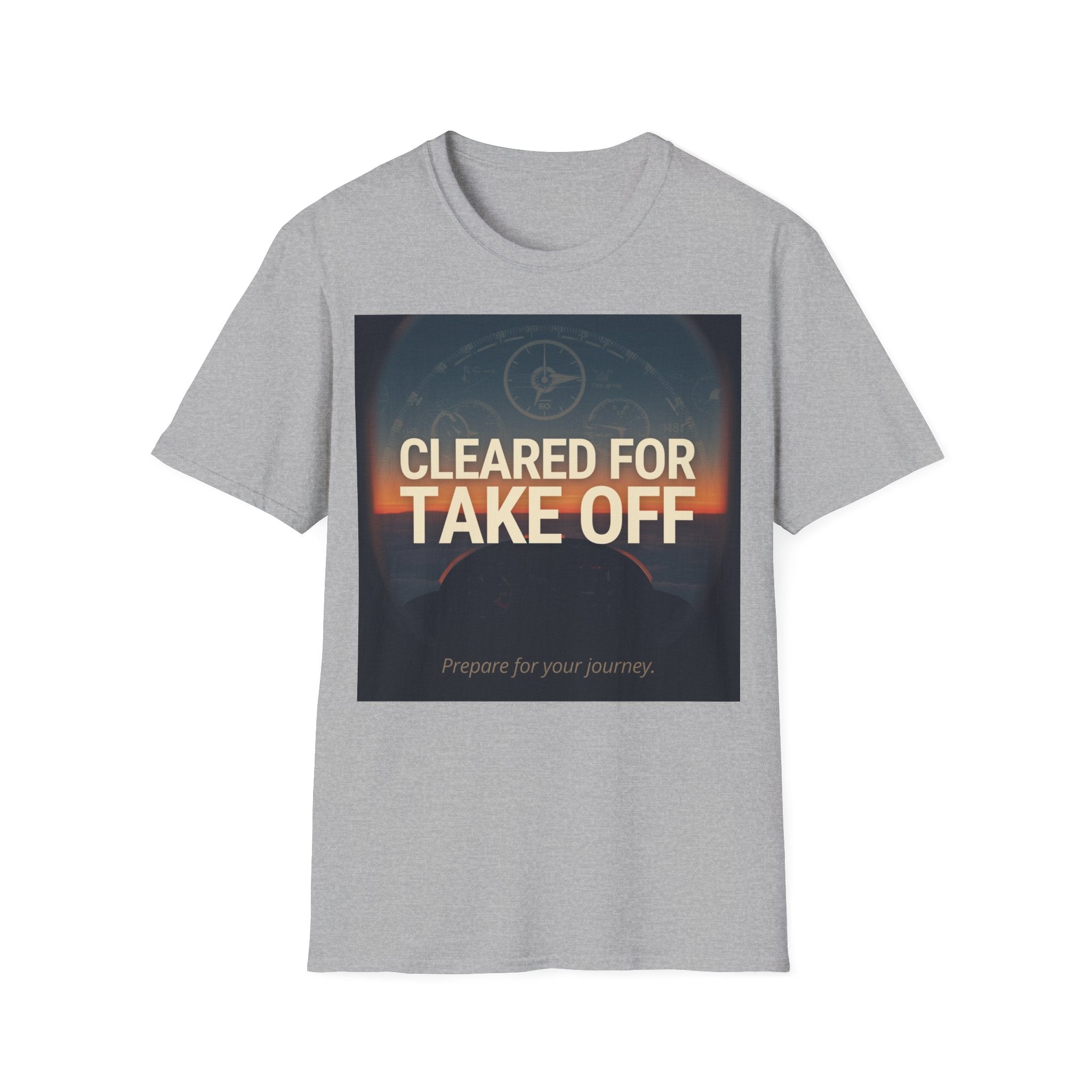 T-shirt Cleared for take off ALPHA