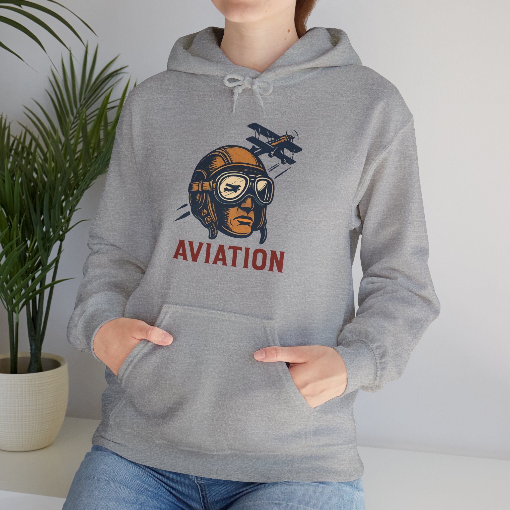Bluza z kapturem Aviation