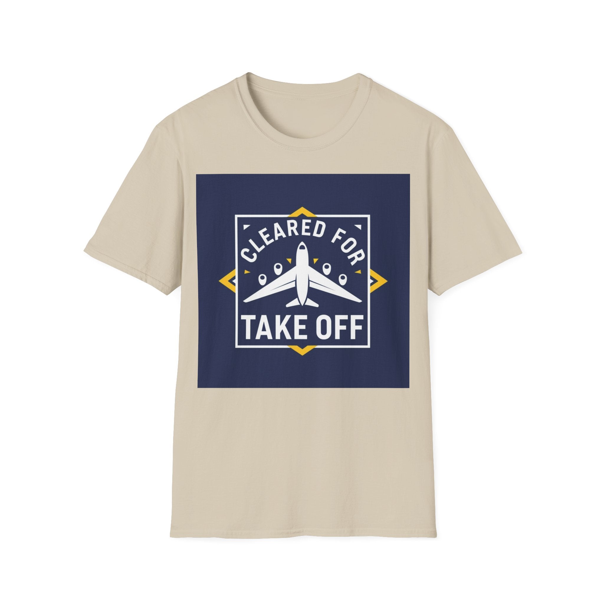 T-shirt Cleared for take off CHARLIE