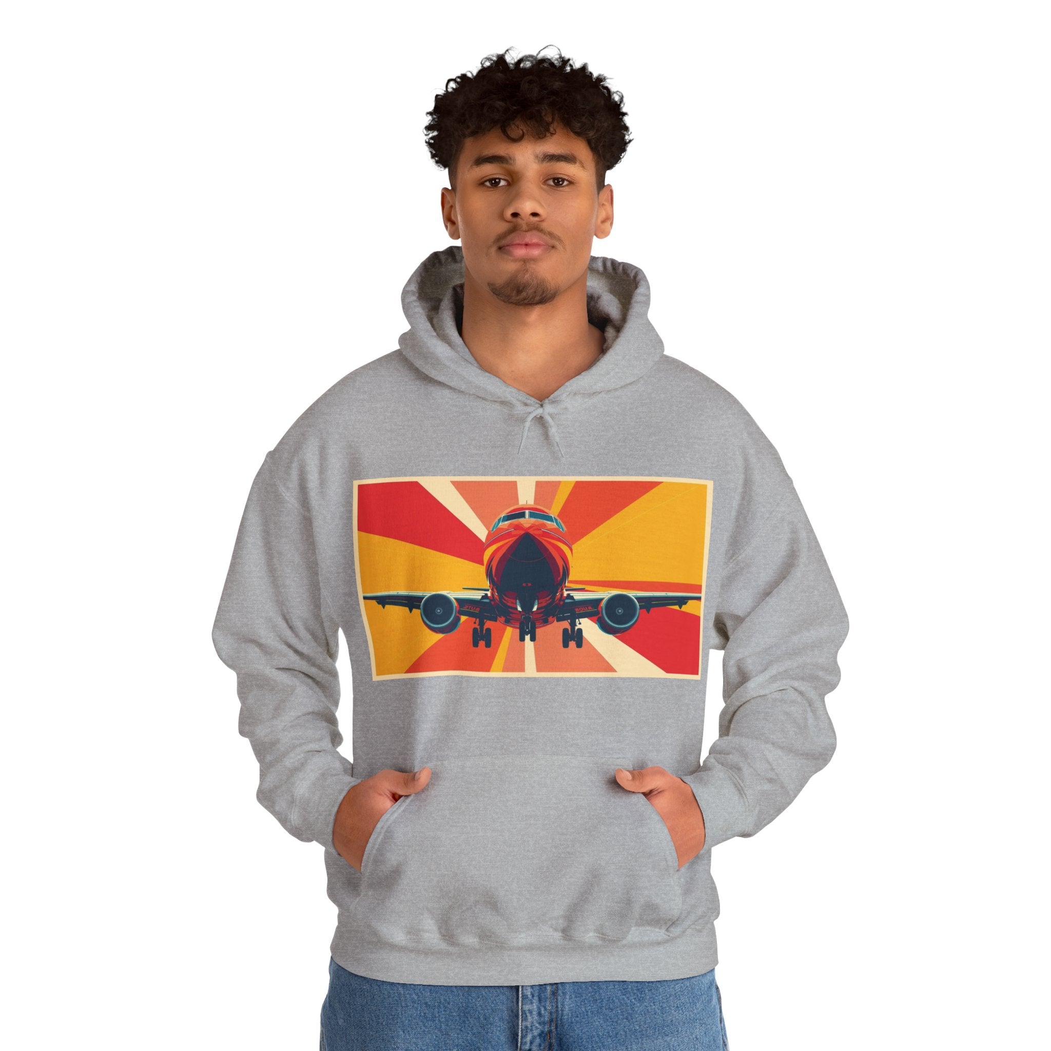 Bluza z kapturem Boeing 737 ALPHA