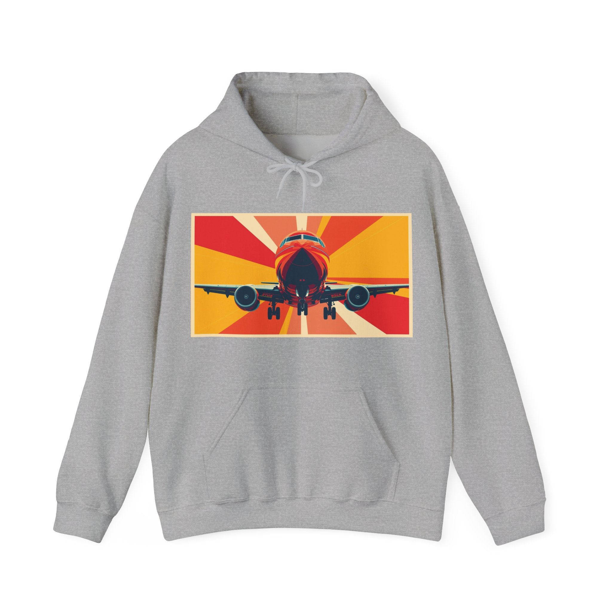 Bluza z kapturem Boeing 737 ALPHA