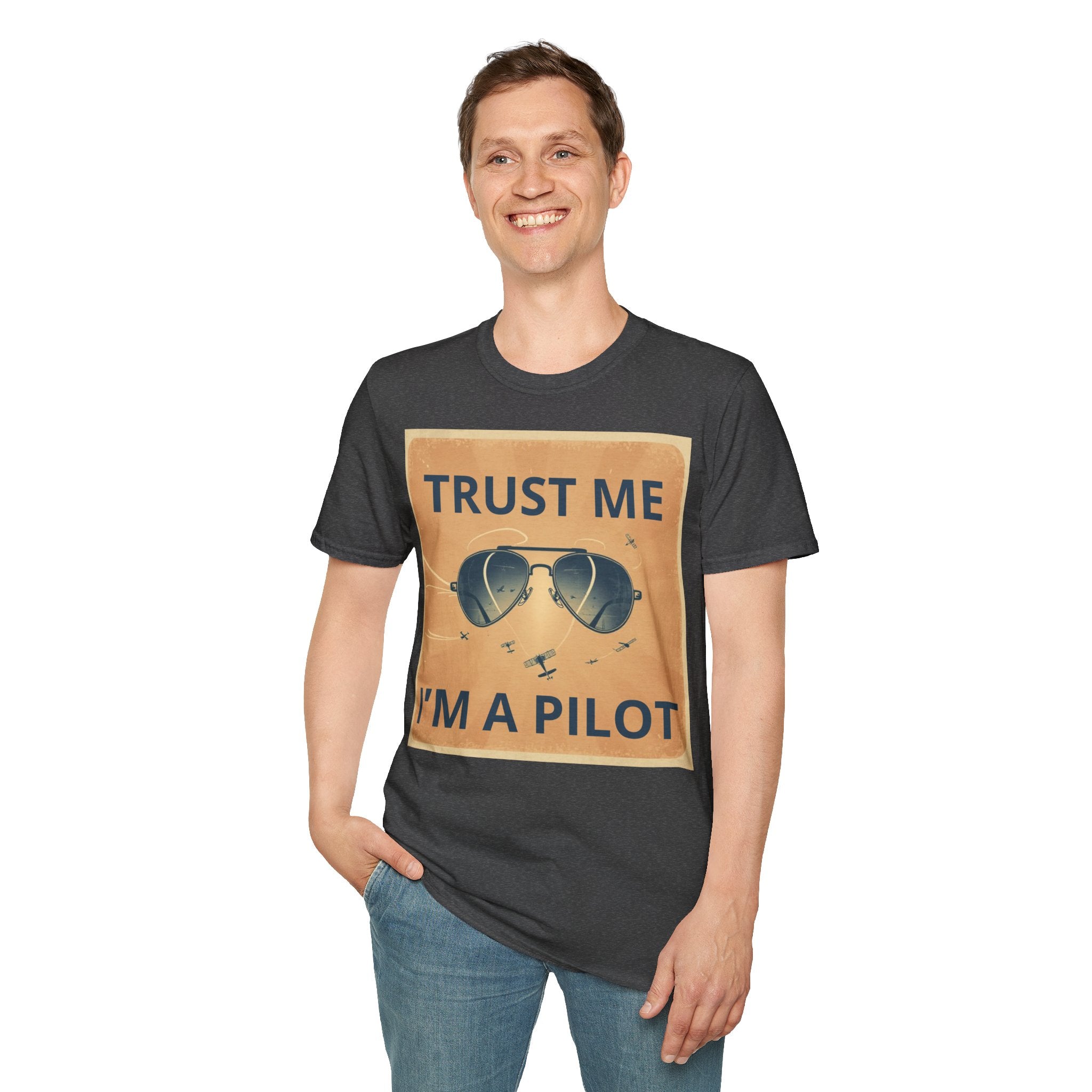 T-shirt Trust me, I'm a pilot BRAVO