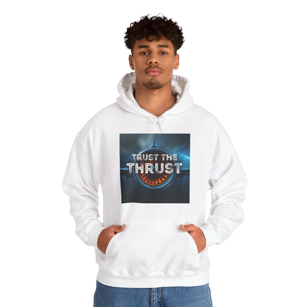 Bluza z kapturem Trust the thrust ALPHA